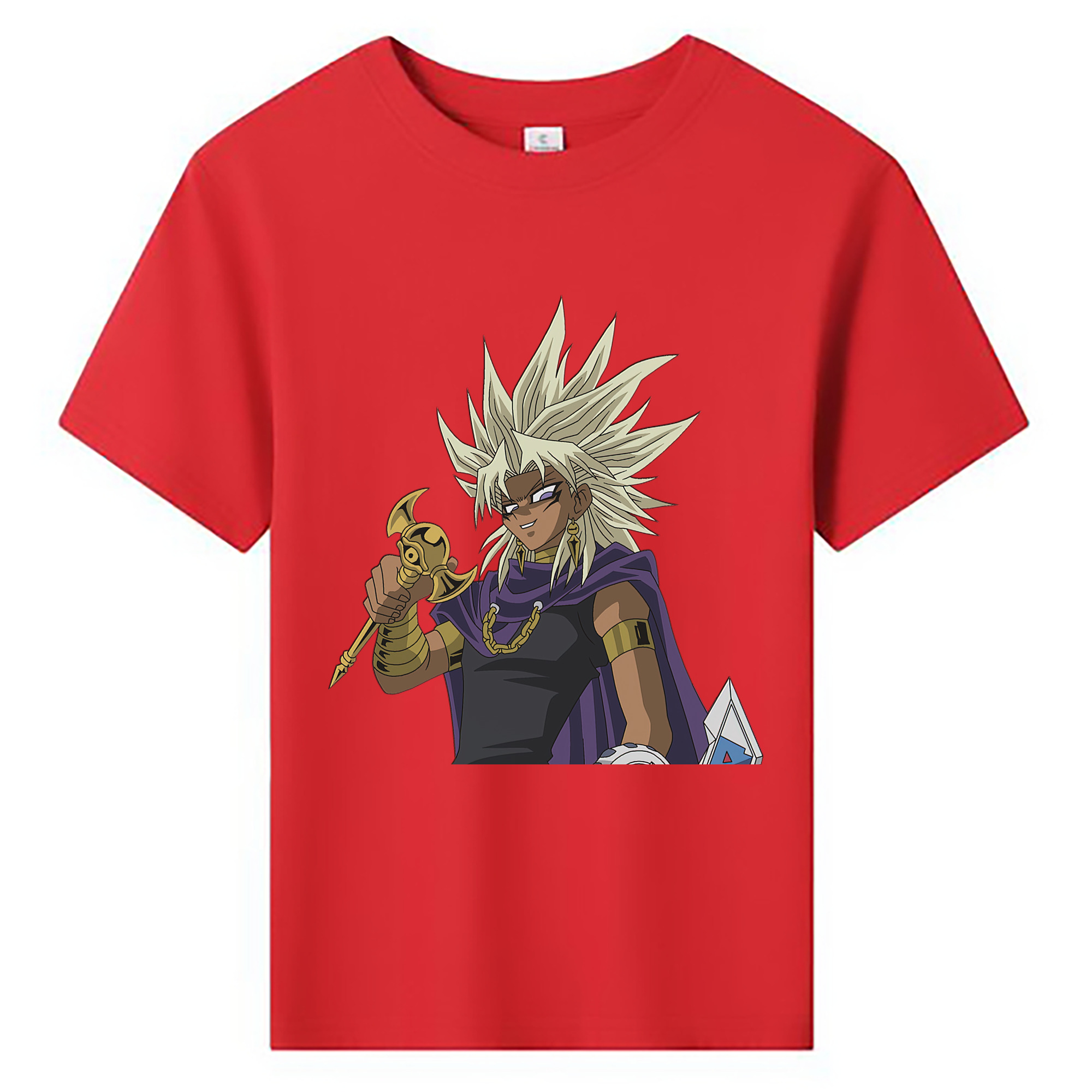 （画像用） 遊☆戯☆王 Yu-Gi-Oh! 綿100％キッズTシャツ（フロントプリント）