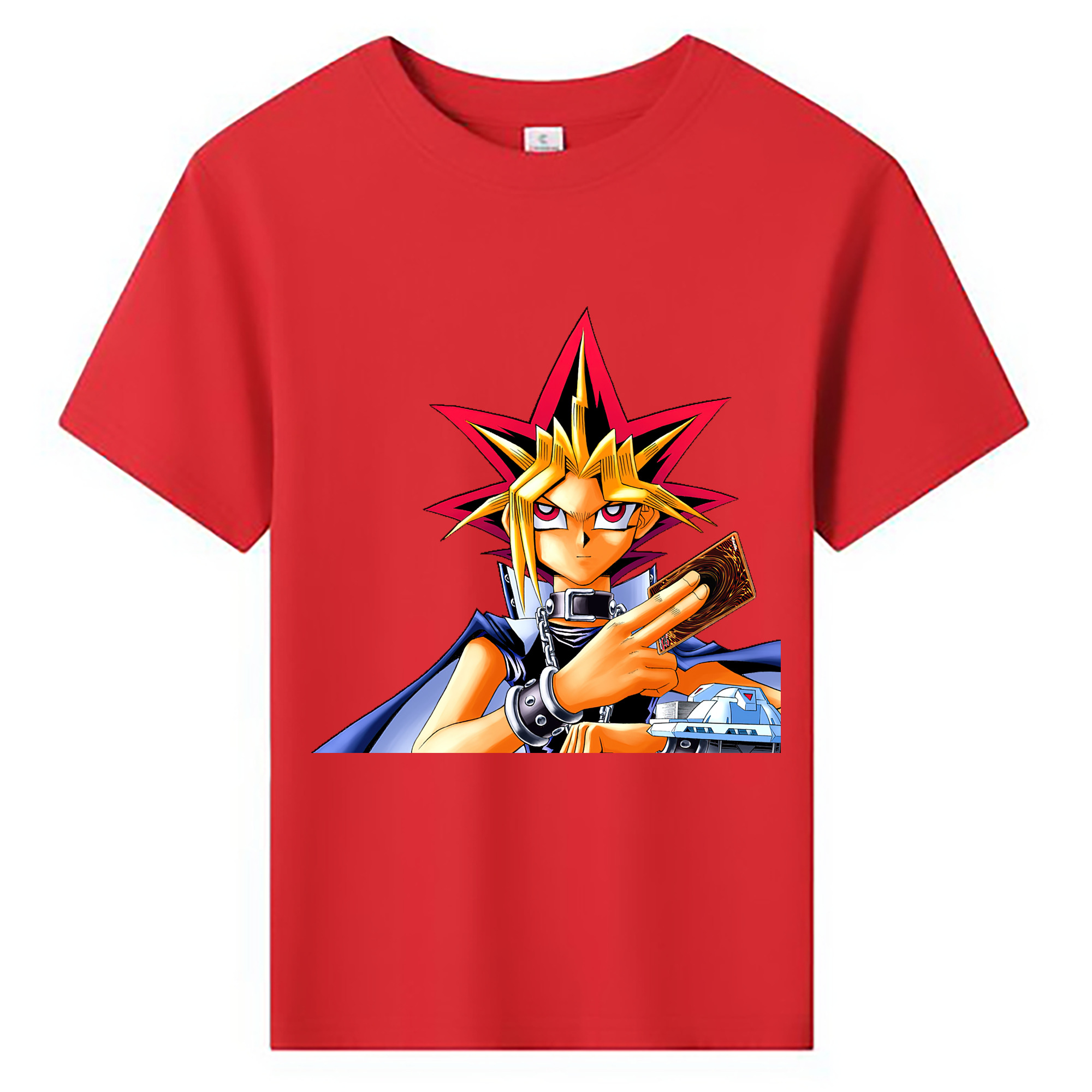 （画像用） 遊☆戯☆王 Yu-Gi-Oh! 綿100％キッズTシャツ（フロントプリント）