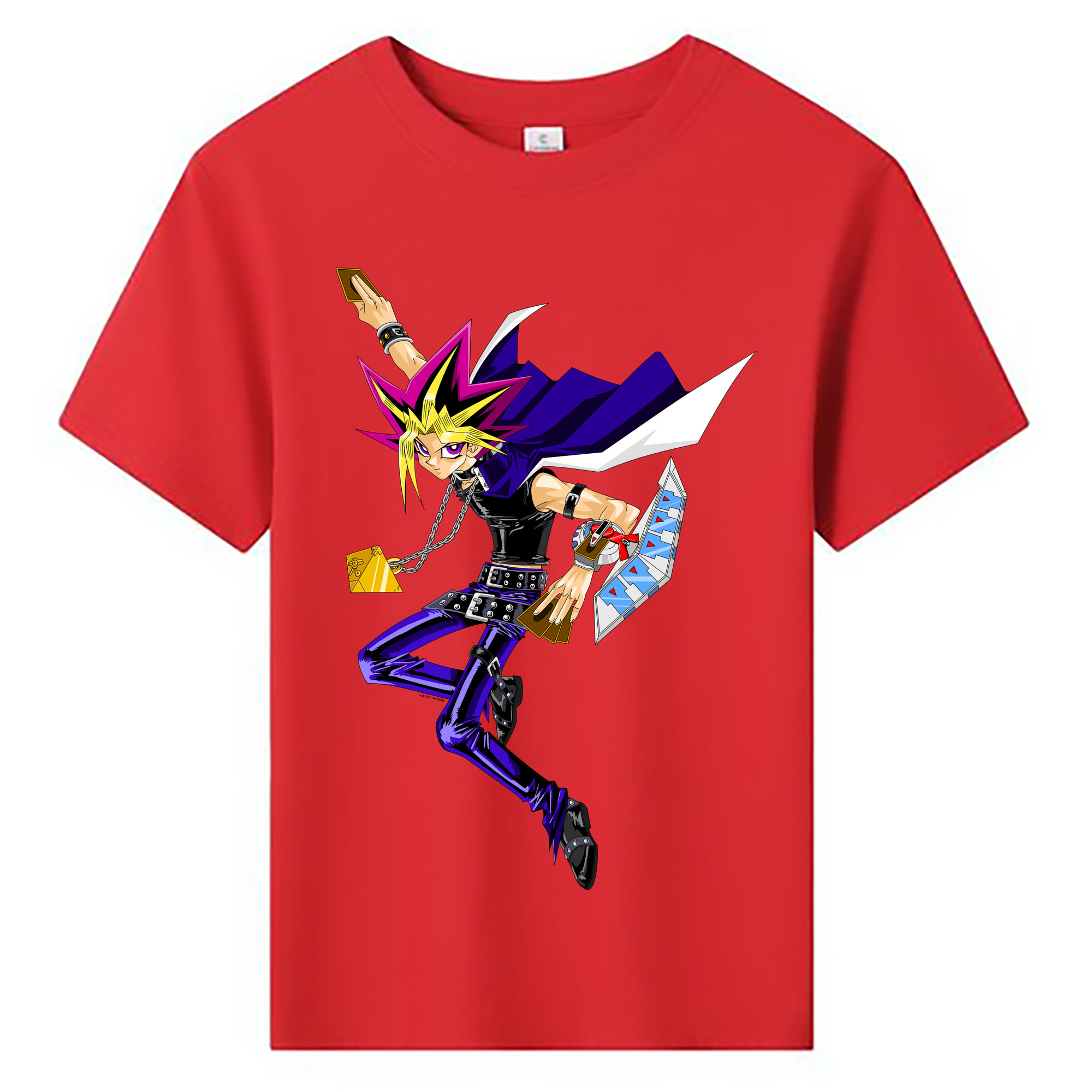 （画像用） 遊☆戯☆王 Yu-Gi-Oh! 綿100％キッズTシャツ（フロントプリント）