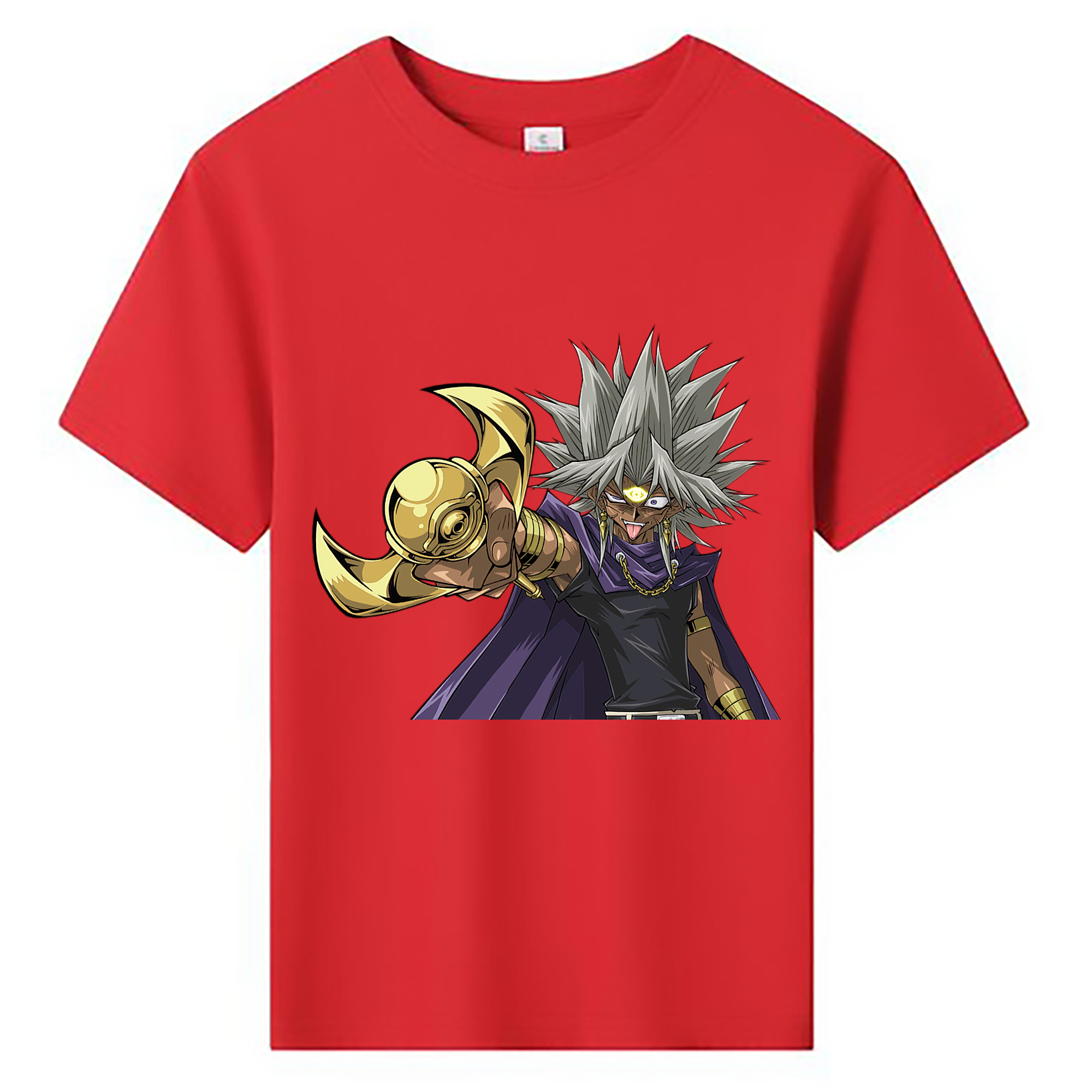 （画像用） 遊☆戯☆王 Yu-Gi-Oh! 綿100％キッズTシャツ（フロントプリント）