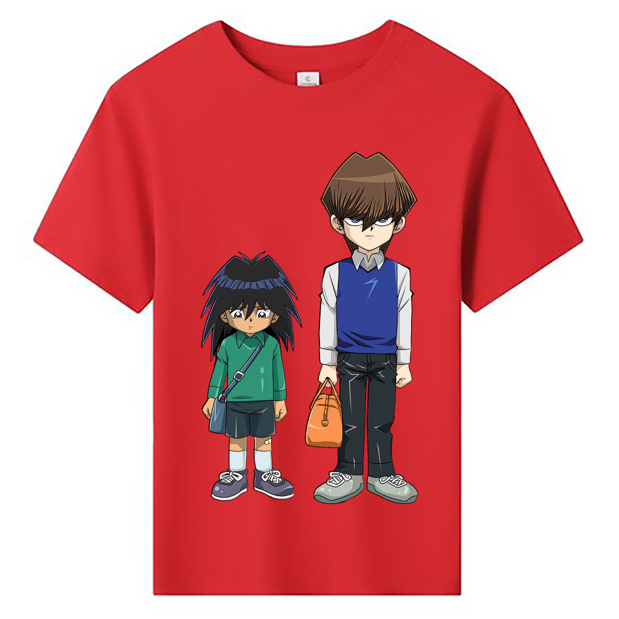 （画像用） 遊☆戯☆王 Yu-Gi-Oh! 綿100％キッズTシャツ（フロントプリント）