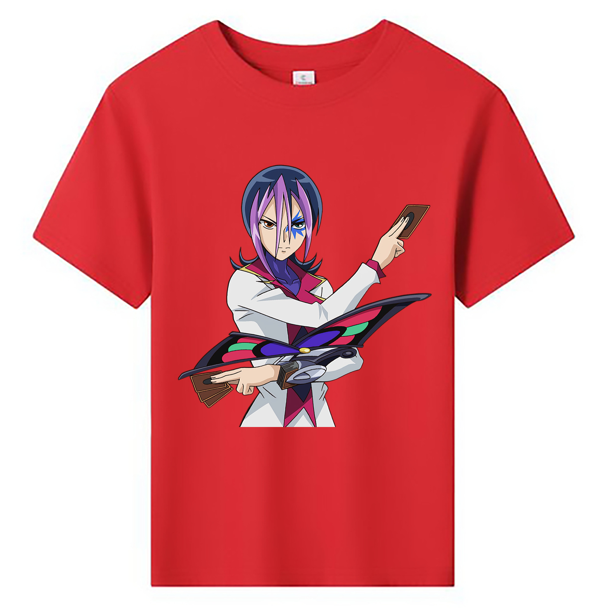 （画像用） 遊☆戯☆王 Yu-Gi-Oh! 綿100％キッズTシャツ（フロントプリント）