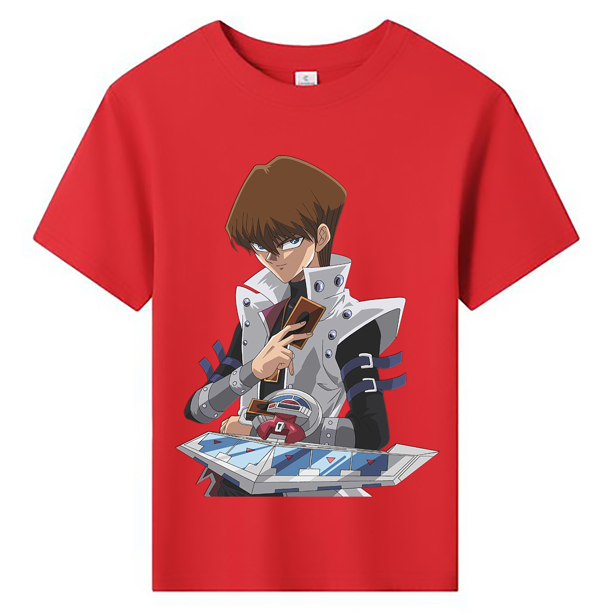 （画像用） 遊☆戯☆王 Yu-Gi-Oh! 綿100％キッズTシャツ（フロントプリント）