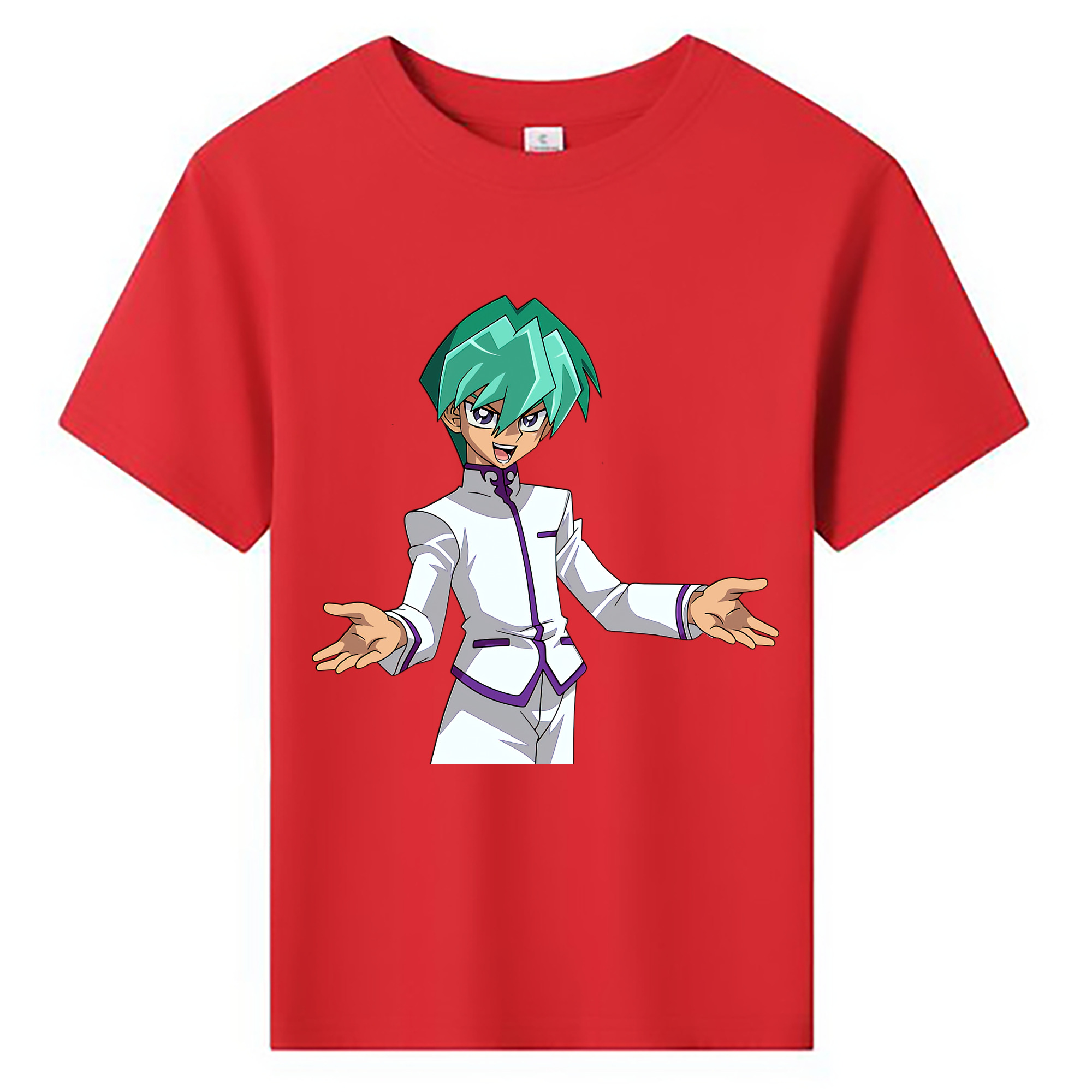 （画像用） 遊☆戯☆王 Yu-Gi-Oh! 綿100％キッズTシャツ（フロントプリント）