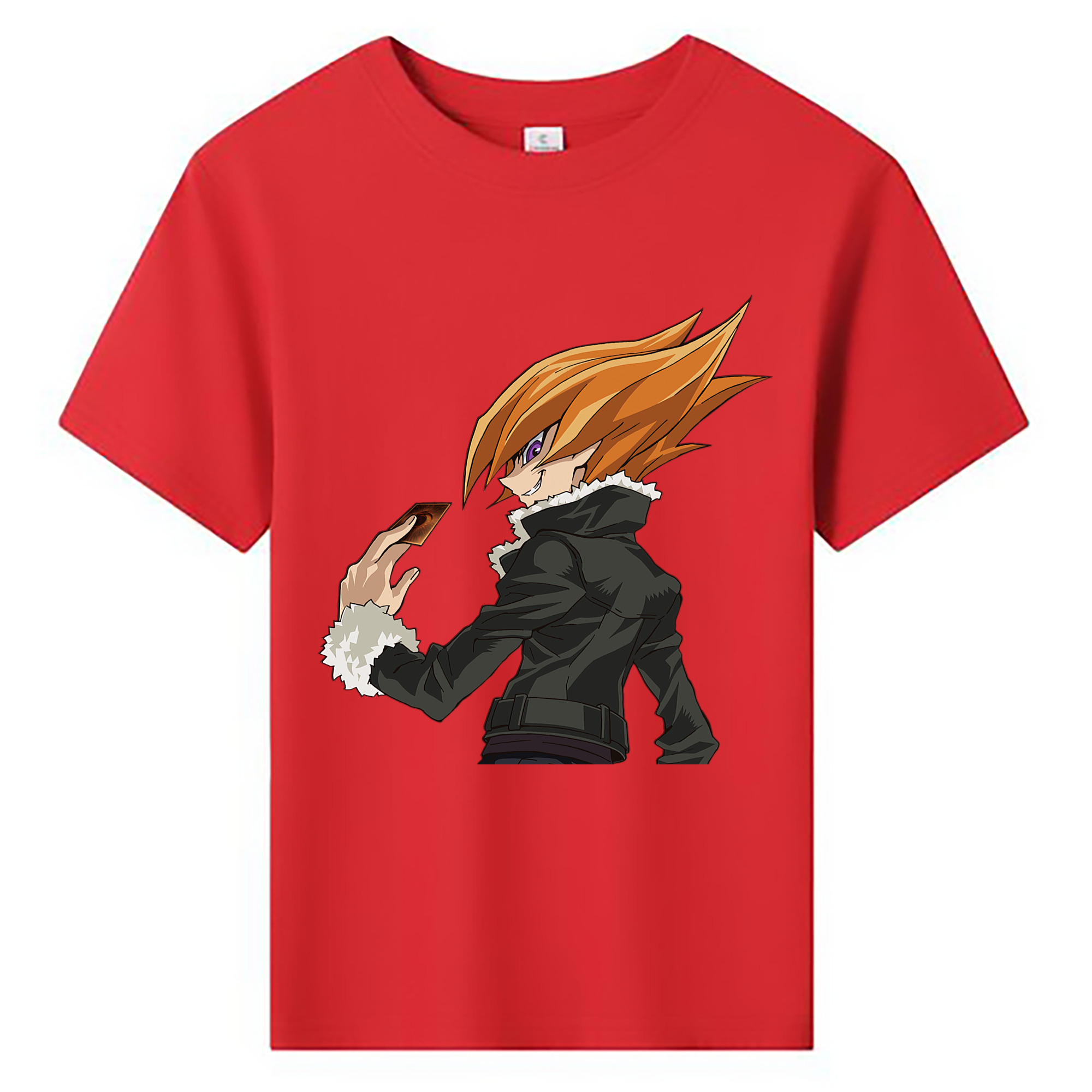 （画像用） 遊☆戯☆王 Yu-Gi-Oh! 綿100％キッズTシャツ（フロントプリント）