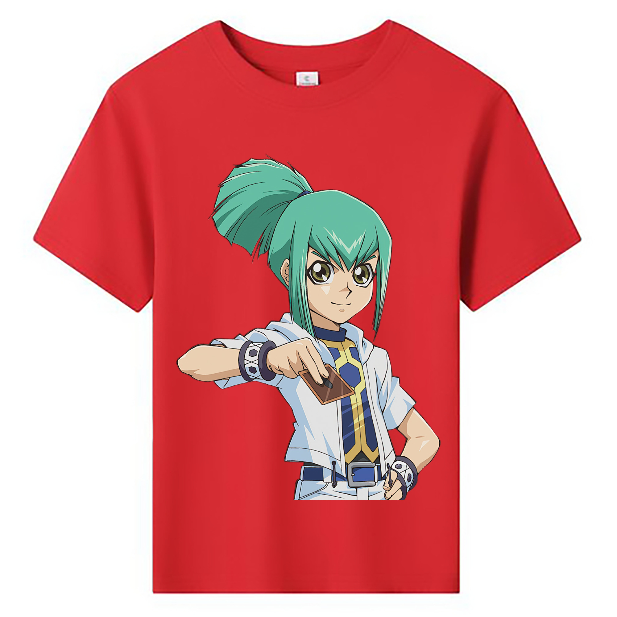 （画像用） 遊☆戯☆王 Yu-Gi-Oh! 綿100％キッズTシャツ（フロントプリント）