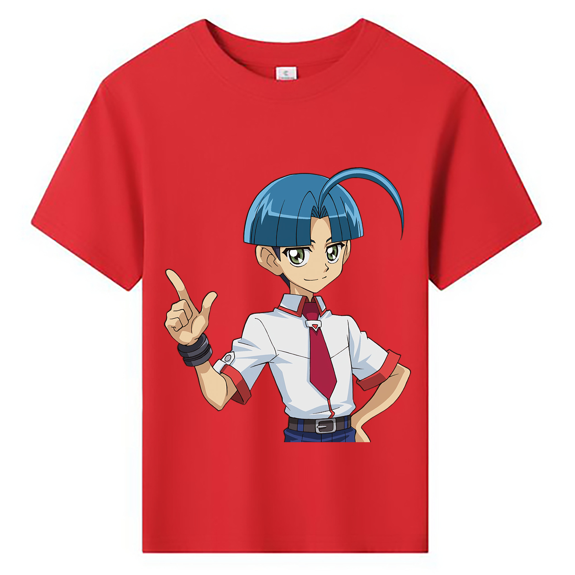 （画像用） 遊☆戯☆王 Yu-Gi-Oh! 綿100％キッズTシャツ（フロントプリント）