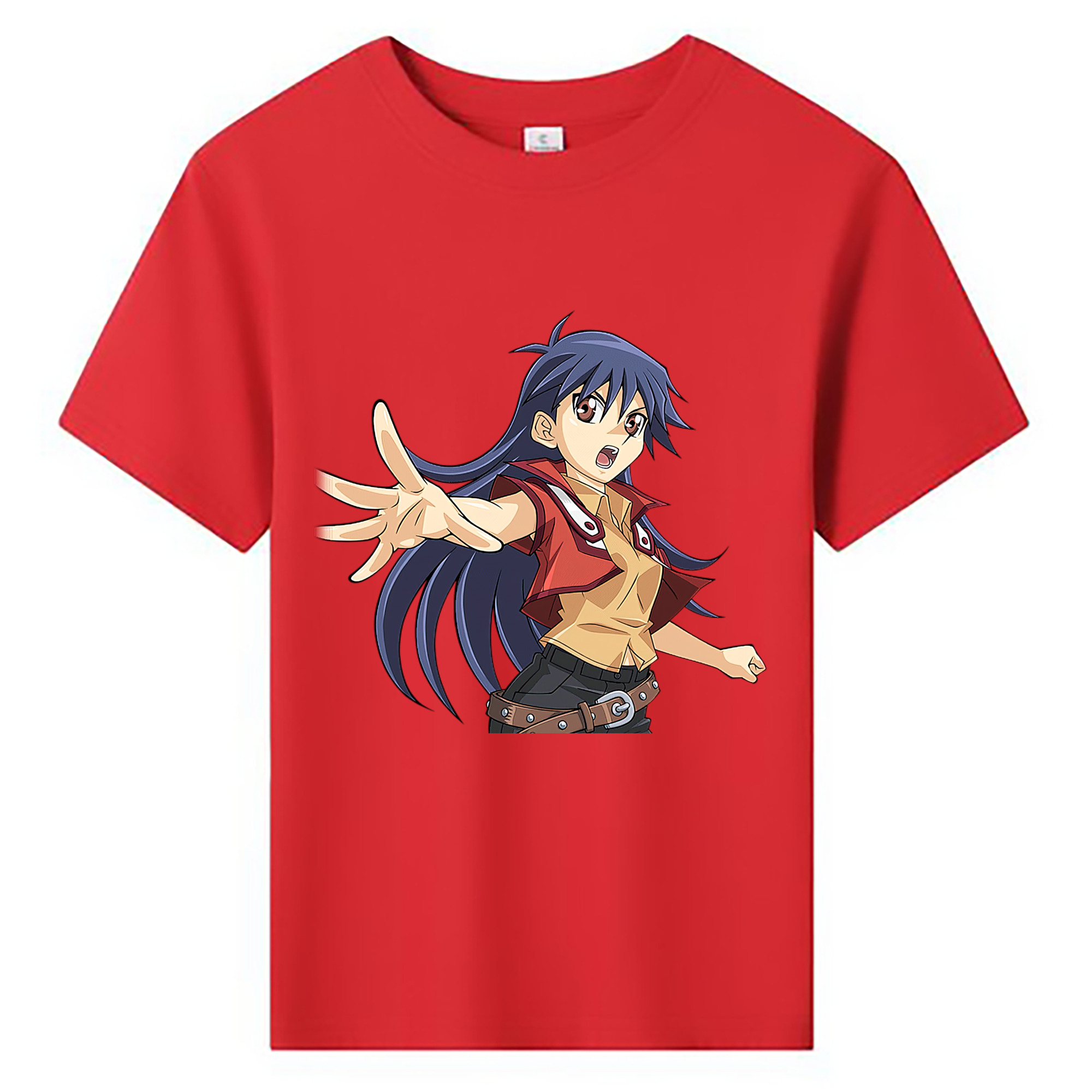 （画像用） 遊☆戯☆王 Yu-Gi-Oh! 綿100％キッズTシャツ（フロントプリント）