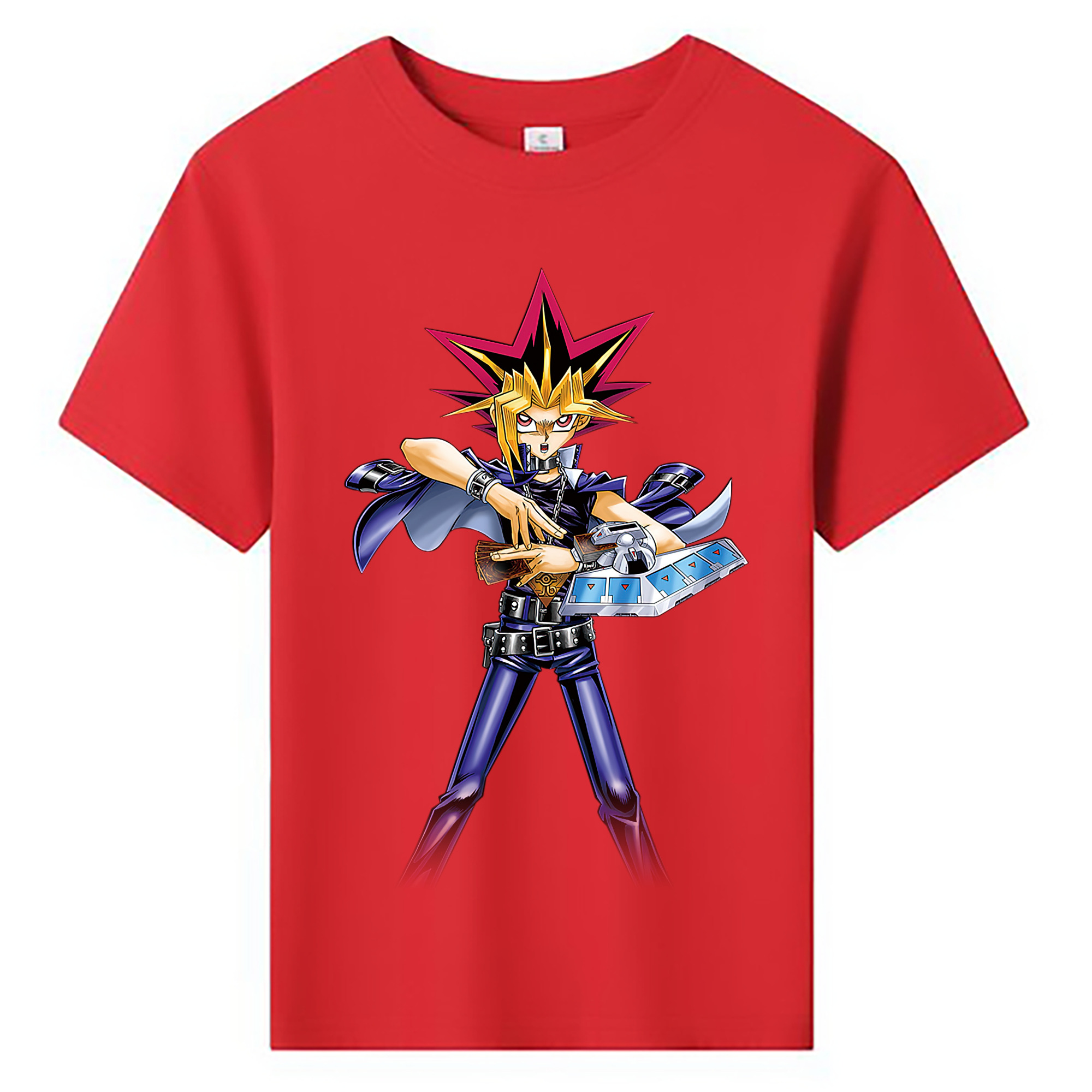 （画像用） 遊☆戯☆王 Yu-Gi-Oh! 綿100％キッズTシャツ（フロントプリント）