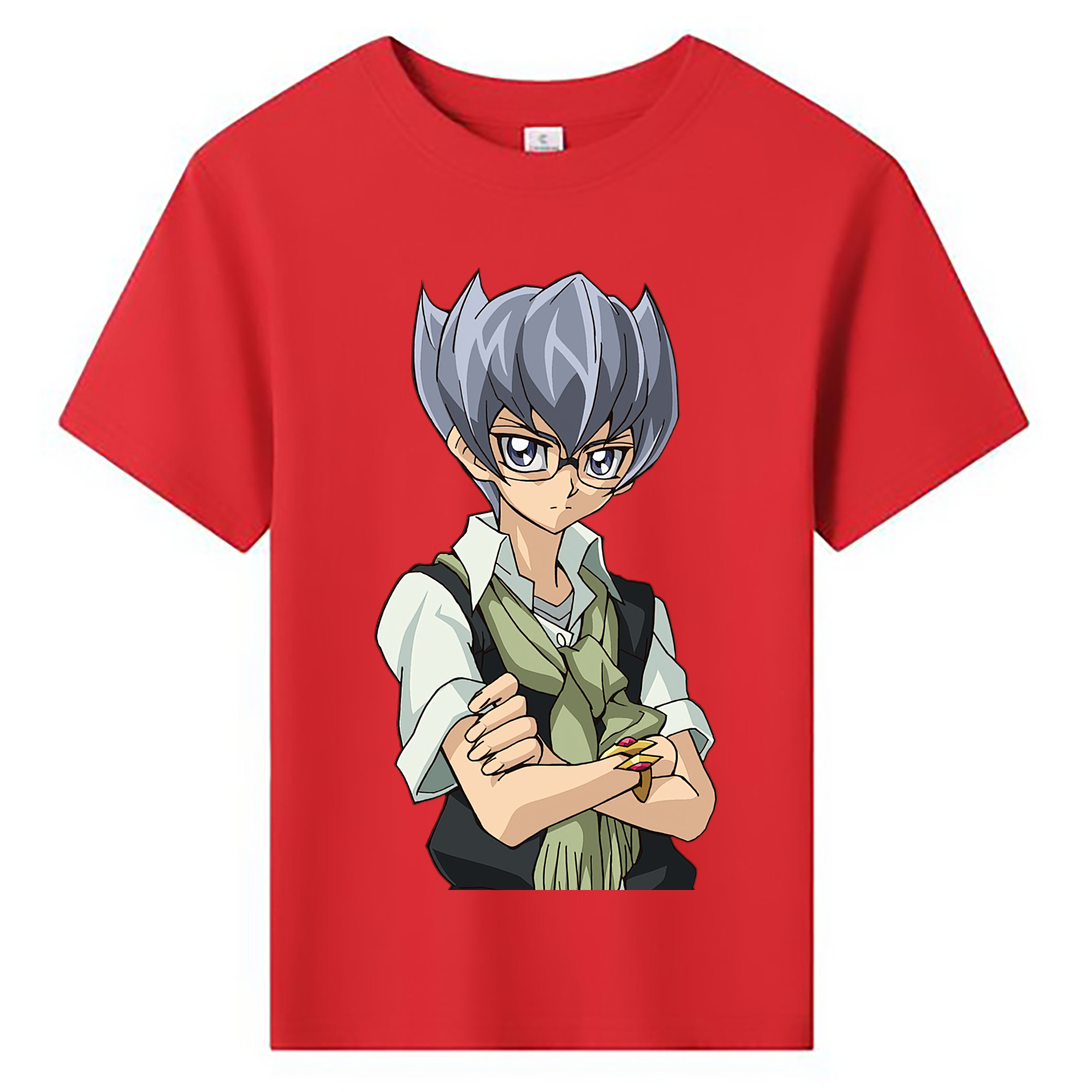 （画像用） 遊☆戯☆王 Yu-Gi-Oh! 綿100％キッズTシャツ（フロントプリント）