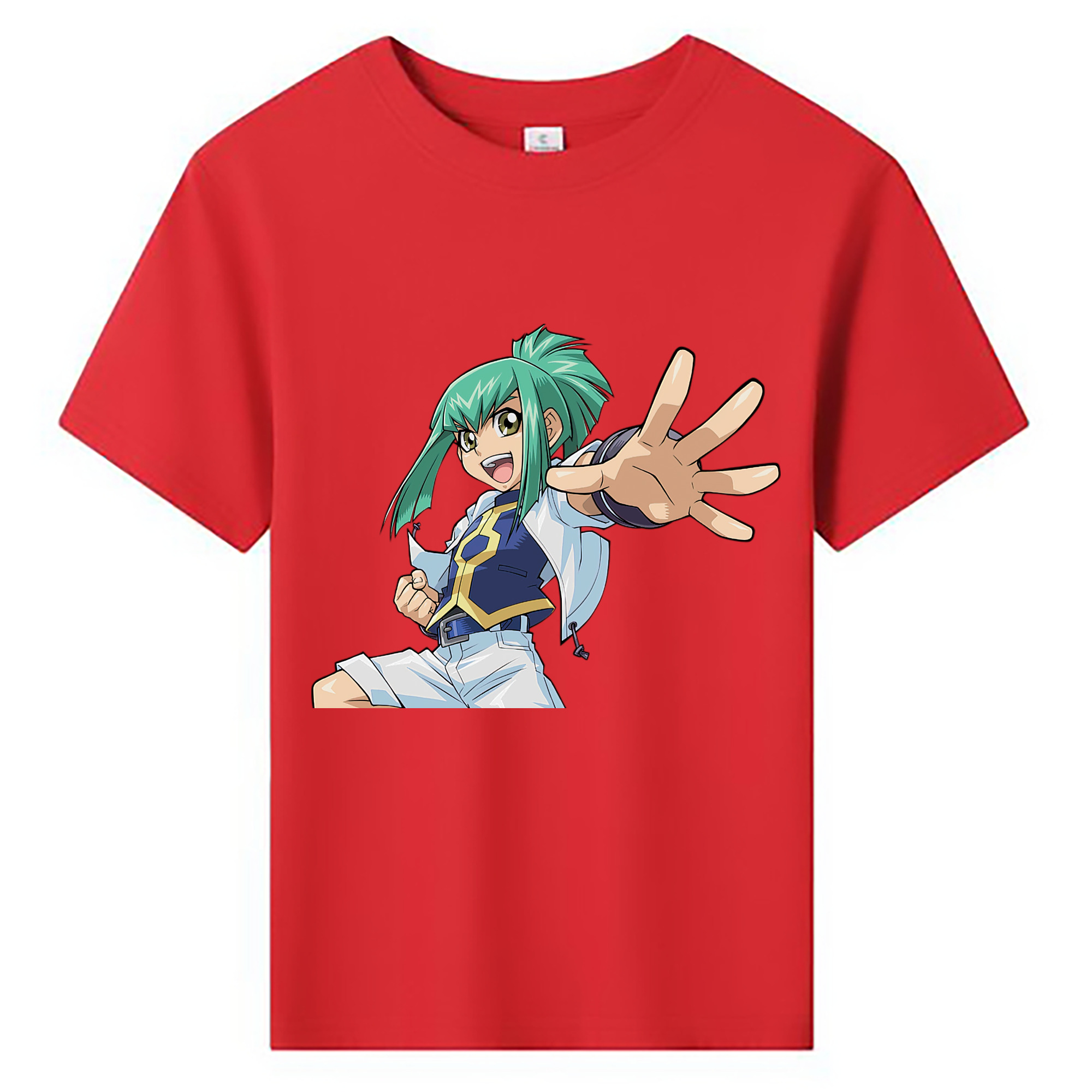 （画像用） 遊☆戯☆王 Yu-Gi-Oh! 綿100％キッズTシャツ（フロントプリント）