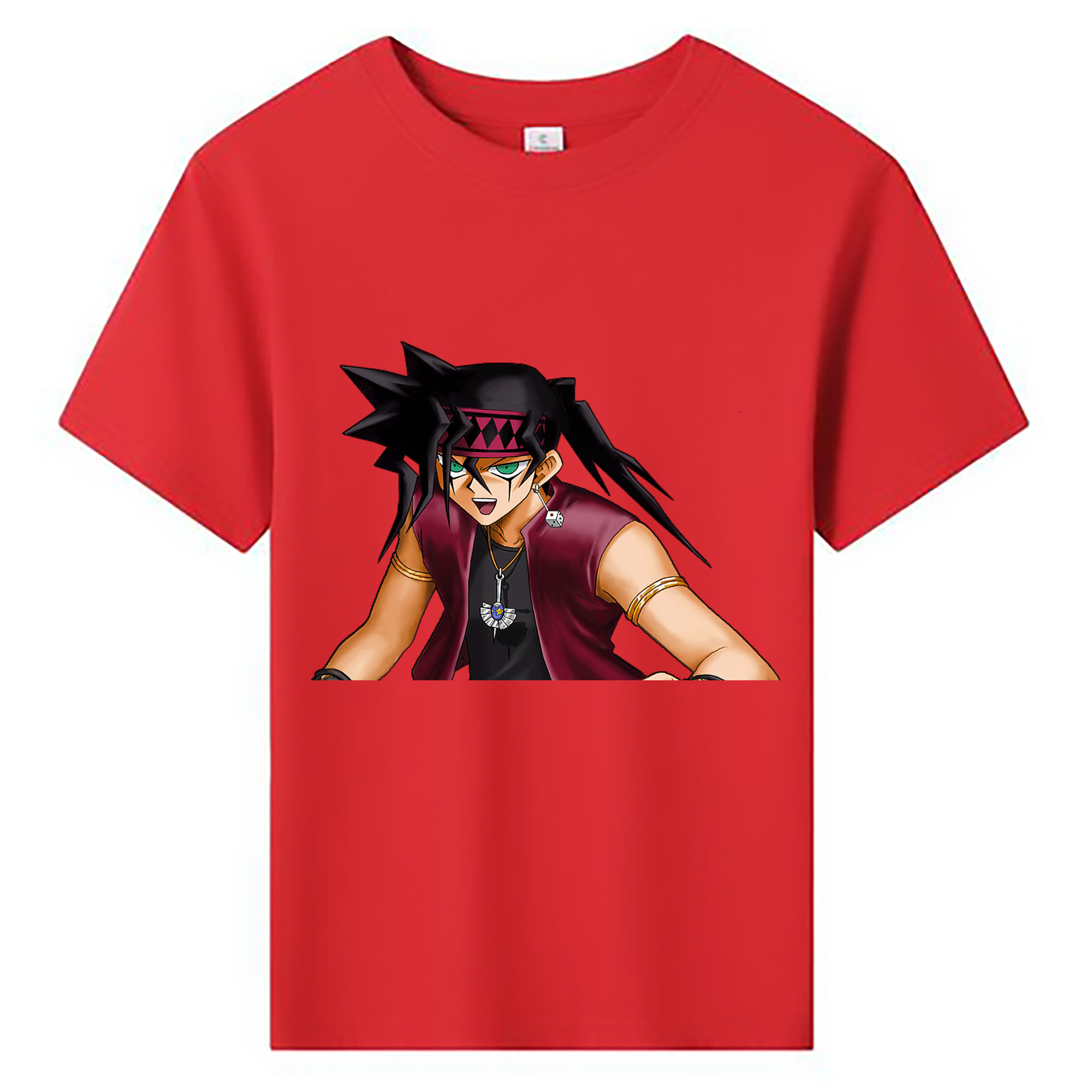 （画像用） 遊☆戯☆王 Yu-Gi-Oh! 綿100％キッズTシャツ（フロントプリント）