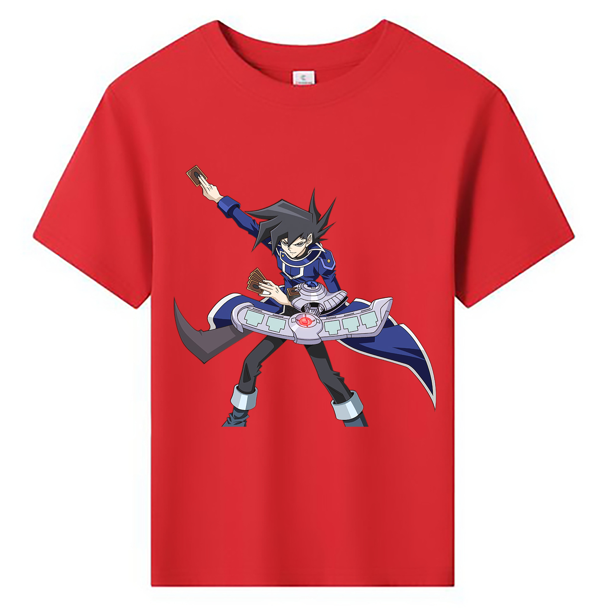 （画像用） 遊☆戯☆王 Yu-Gi-Oh! 綿100％キッズTシャツ（フロントプリント）