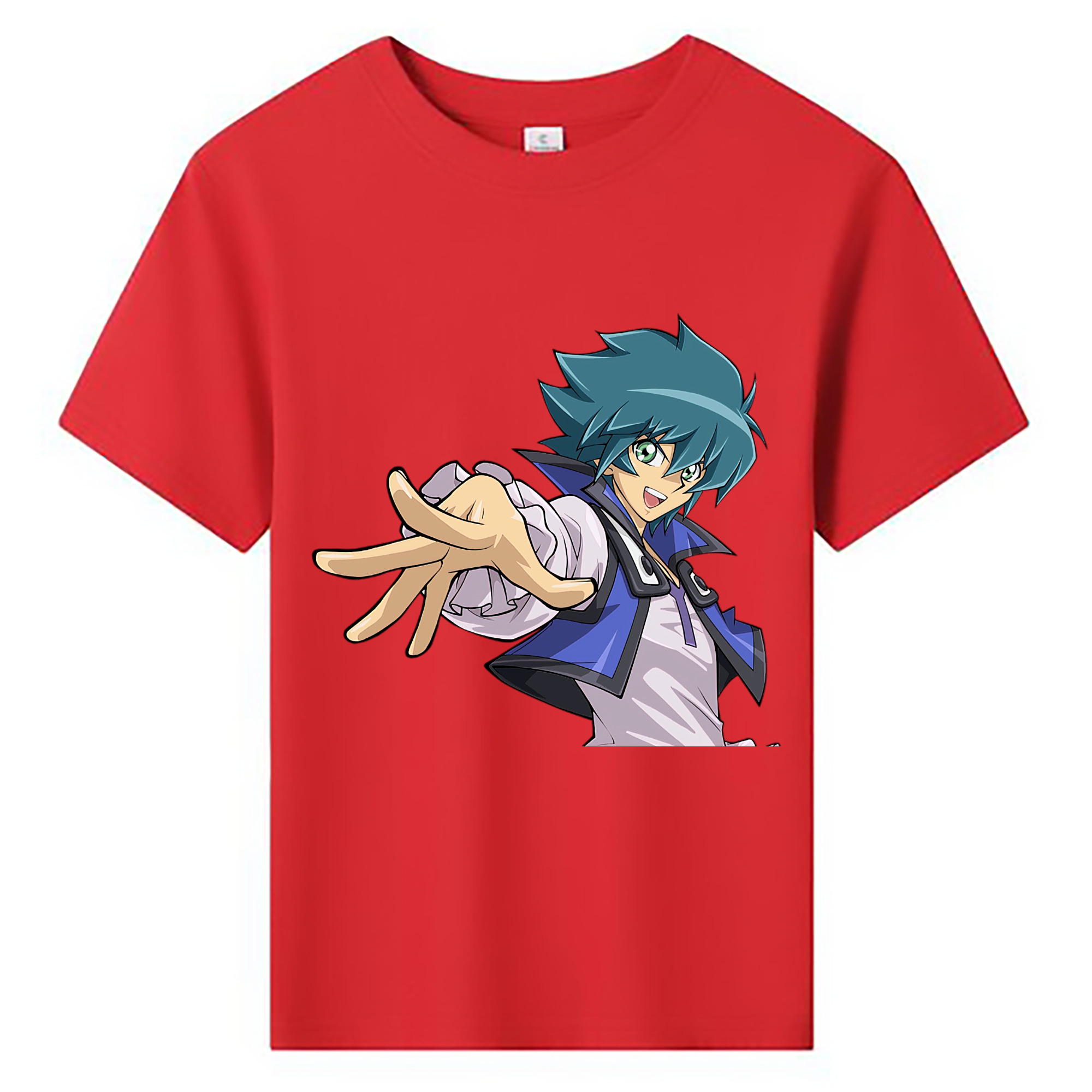 （画像用） 遊☆戯☆王 Yu-Gi-Oh! 綿100％キッズTシャツ（フロントプリント）