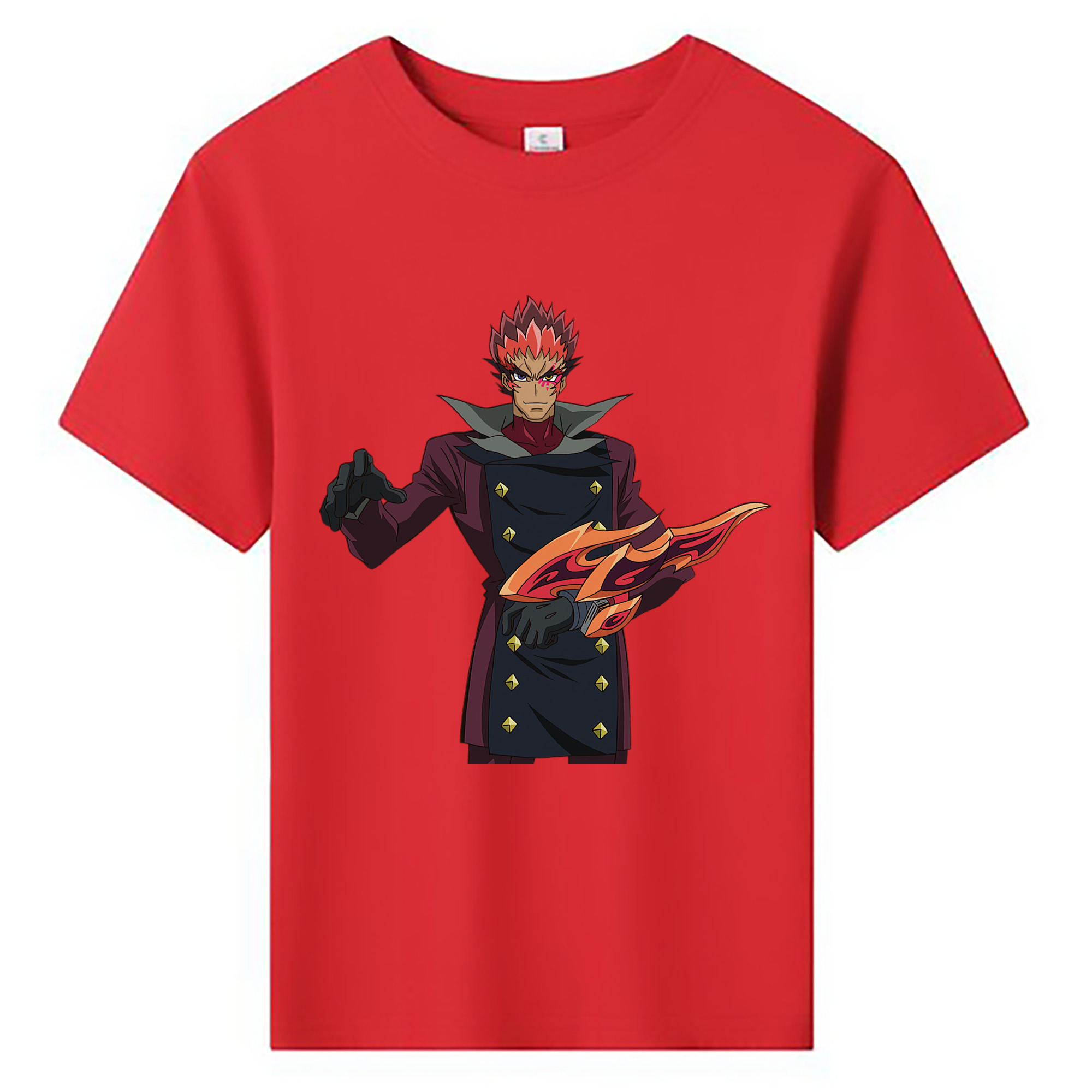 （画像用） 遊☆戯☆王 Yu-Gi-Oh! 綿100％キッズTシャツ（フロントプリント）