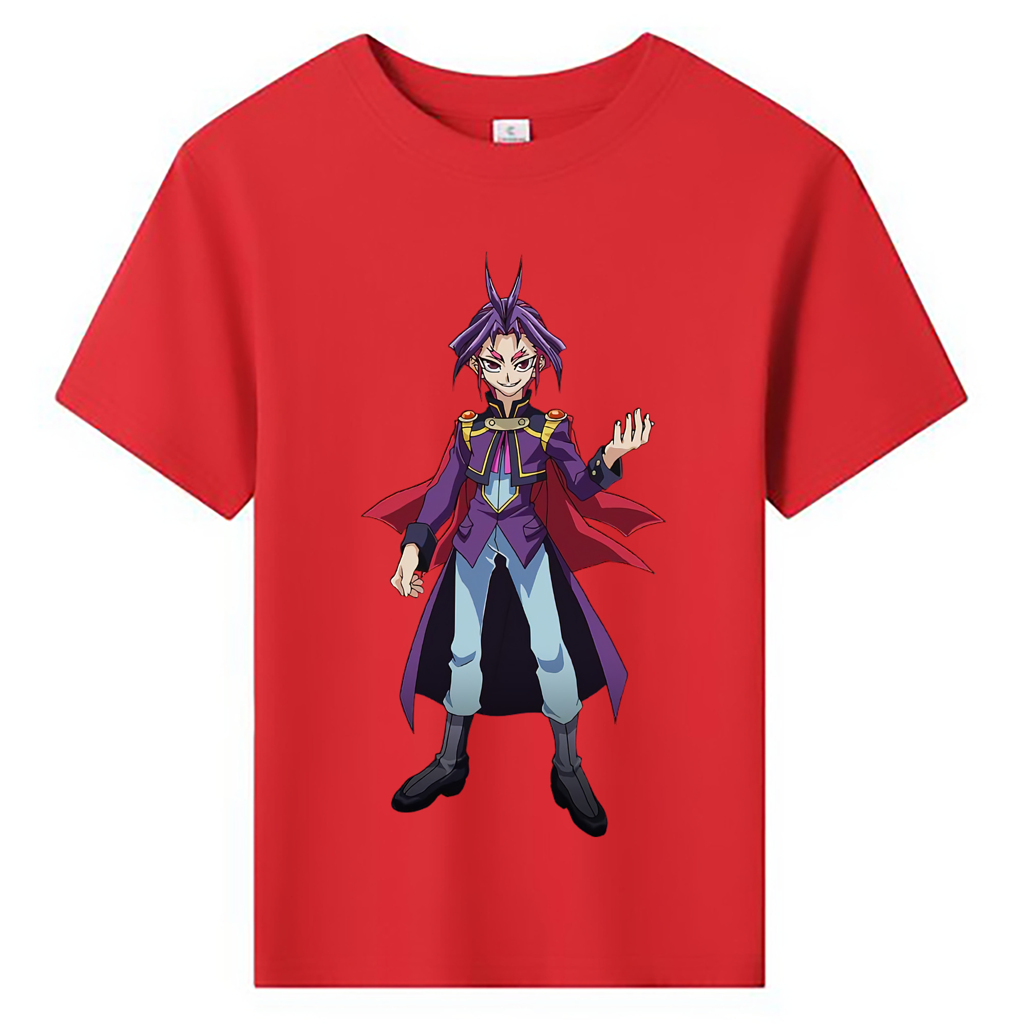 （画像用） 遊☆戯☆王 Yu-Gi-Oh! 綿100％キッズTシャツ（フロントプリント）