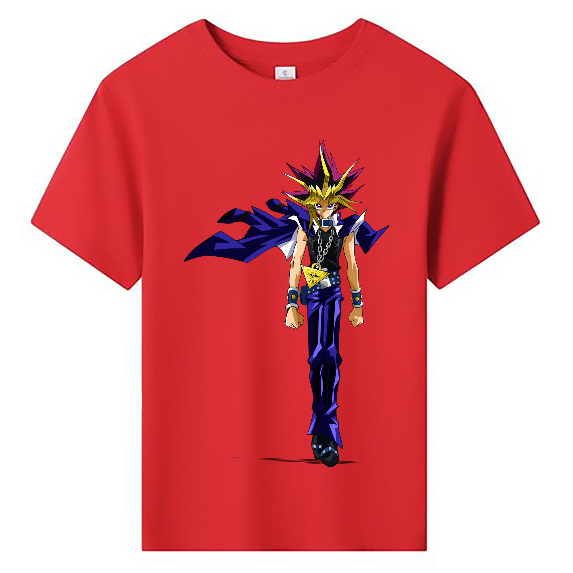 （画像用） 遊☆戯☆王 Yu-Gi-Oh! 綿100％キッズTシャツ（フロントプリント）