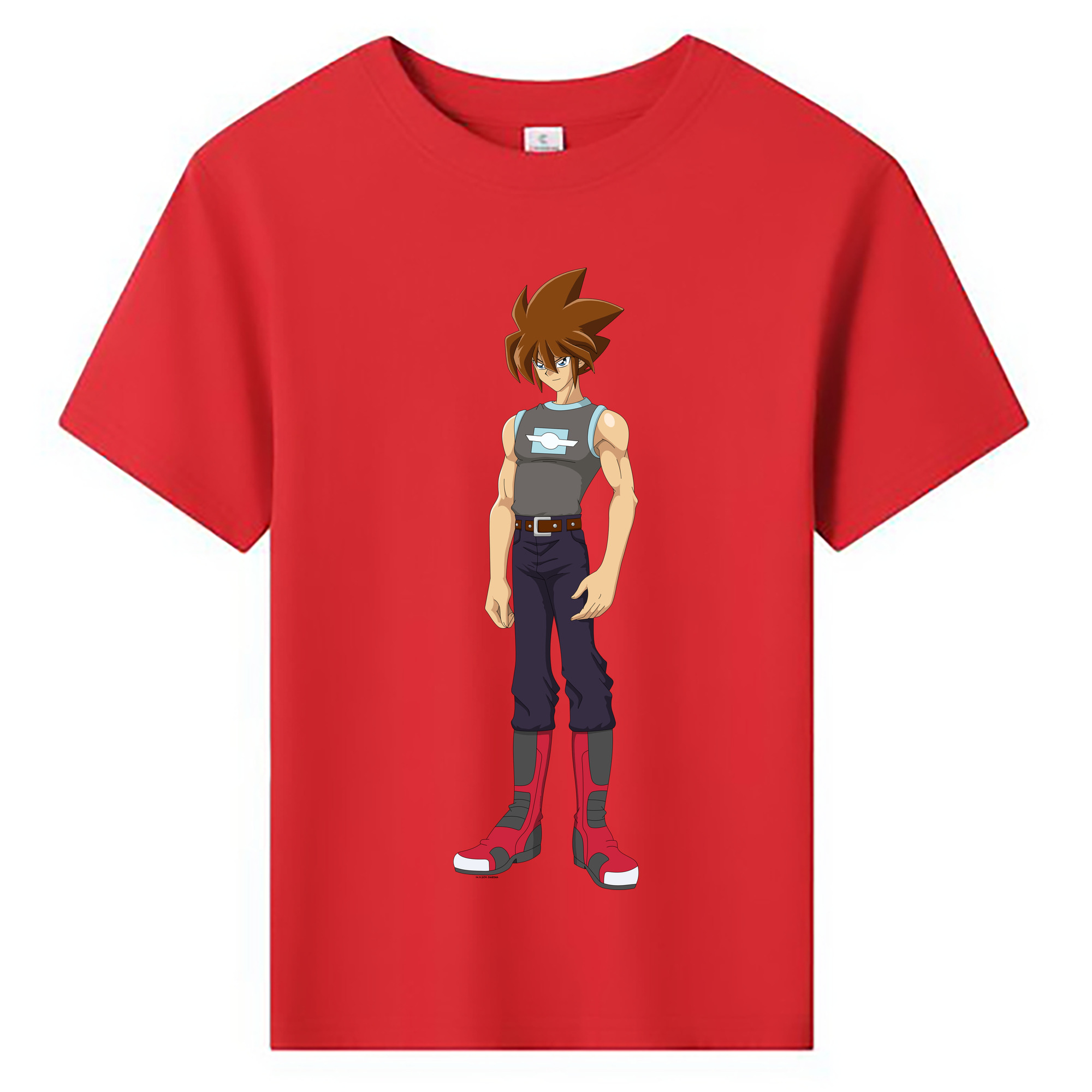 （画像用） 遊☆戯☆王 Yu-Gi-Oh! 綿100％キッズTシャツ（フロントプリント）
