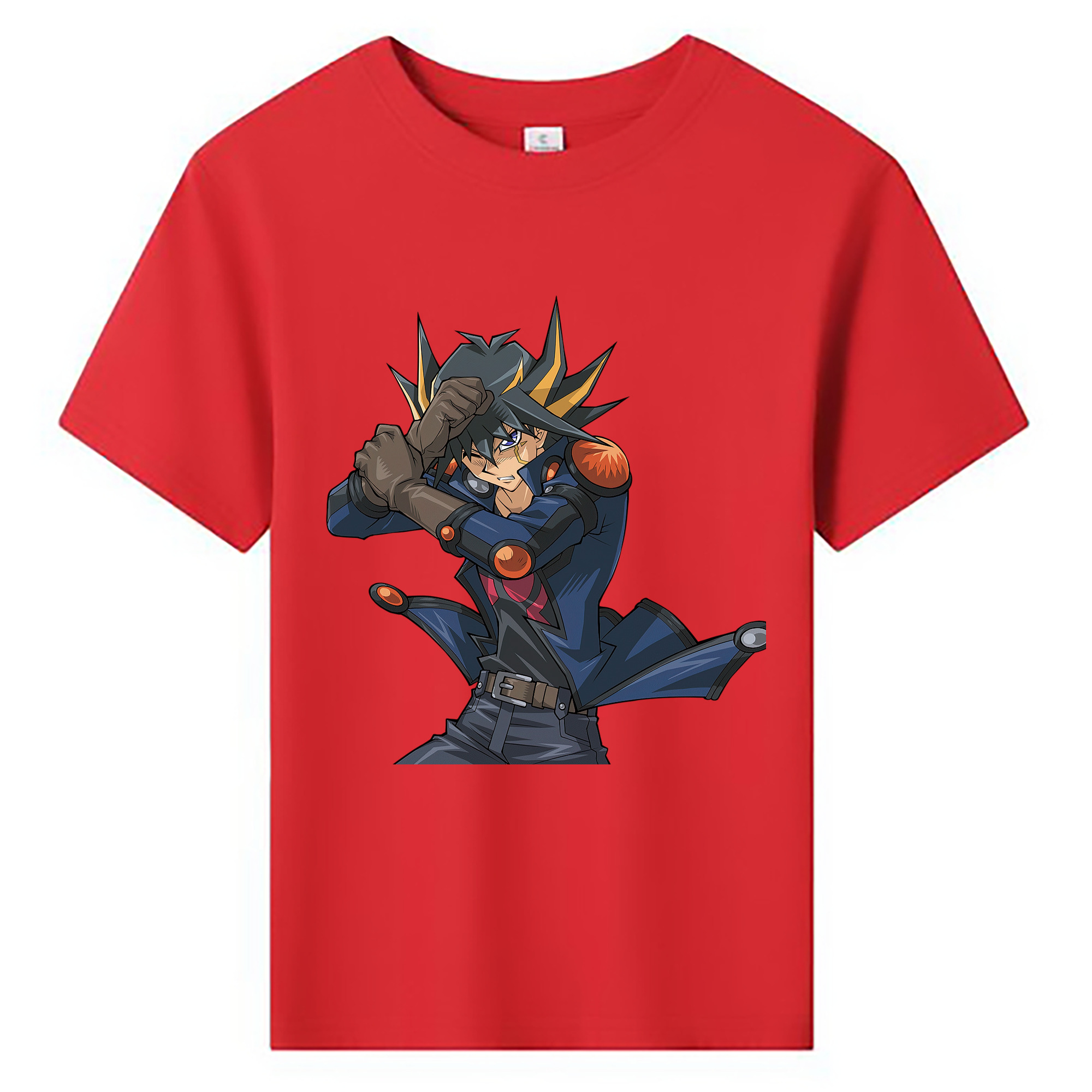（画像用） 遊☆戯☆王 Yu-Gi-Oh! 綿100％キッズTシャツ（フロントプリント）