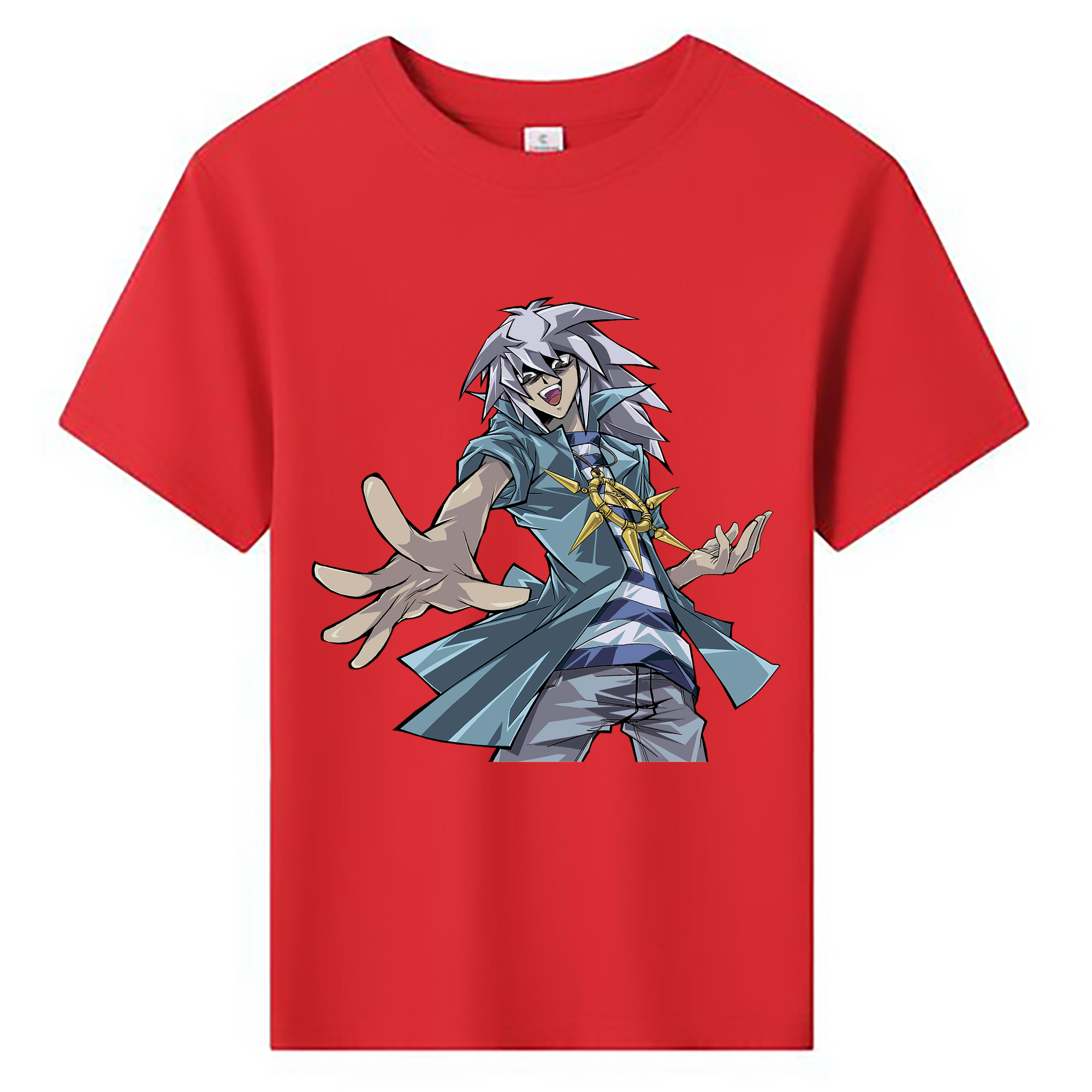 （画像用） 遊☆戯☆王 Yu-Gi-Oh! 綿100％キッズTシャツ（フロントプリント）