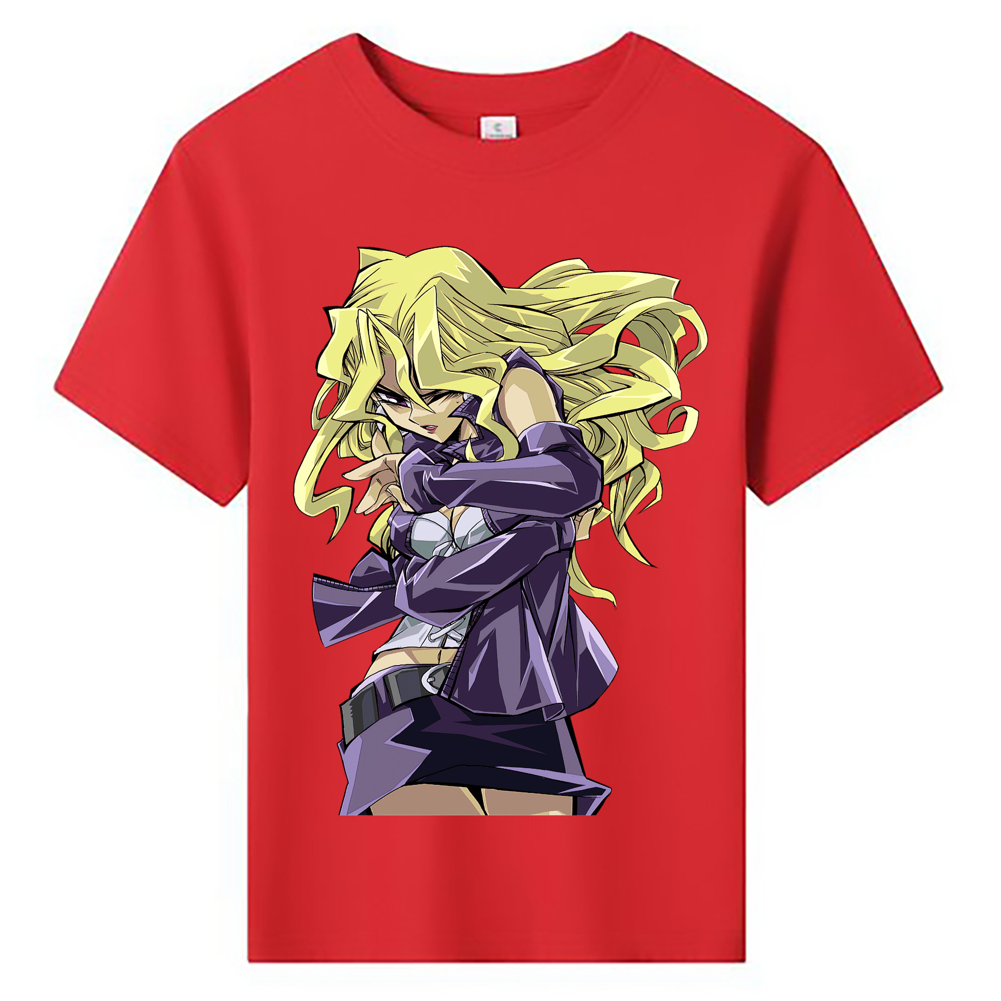 （画像用） 遊☆戯☆王 Yu-Gi-Oh! 綿100％キッズTシャツ（フロントプリント）