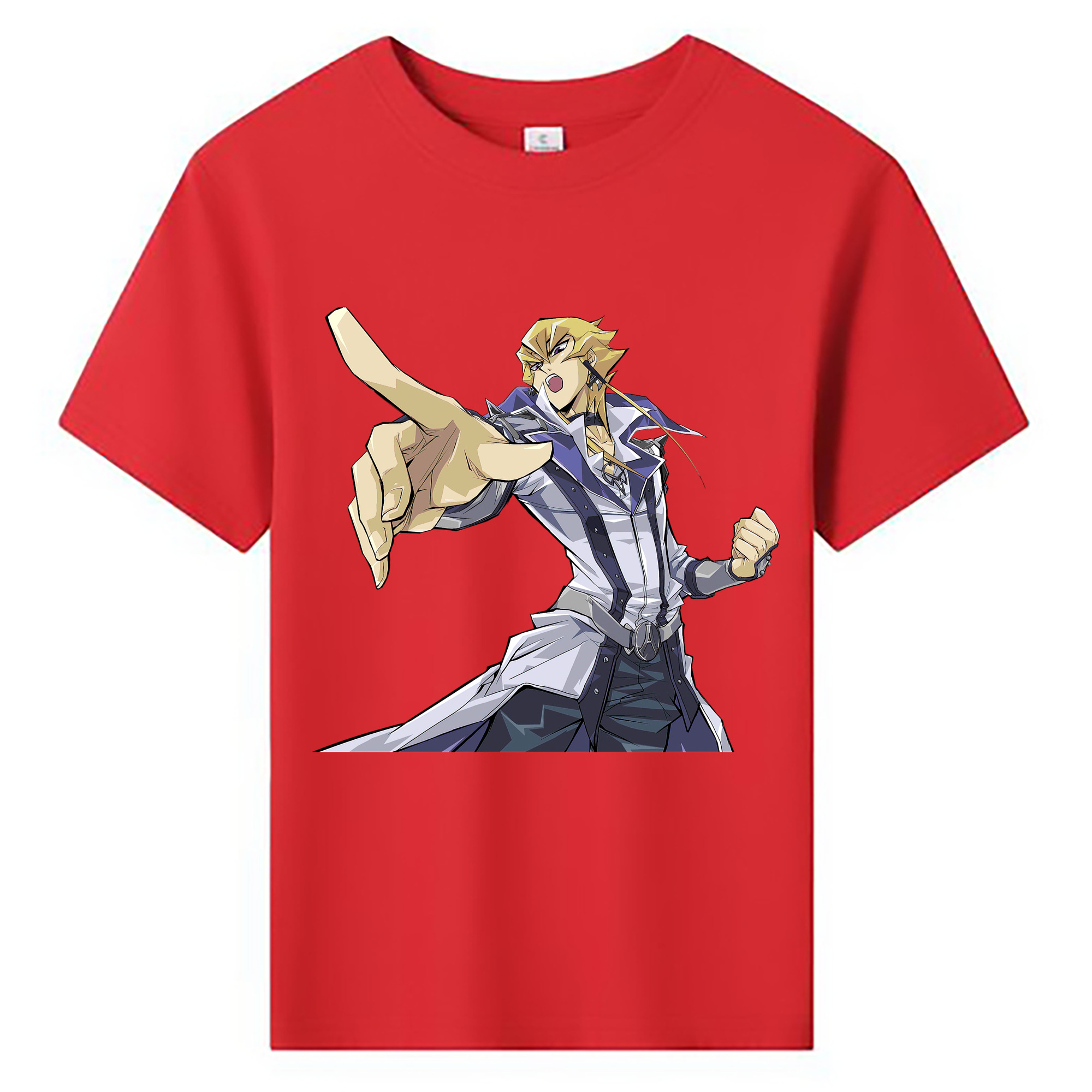 （画像用） 遊☆戯☆王 Yu-Gi-Oh! 綿100％キッズTシャツ（フロントプリント）