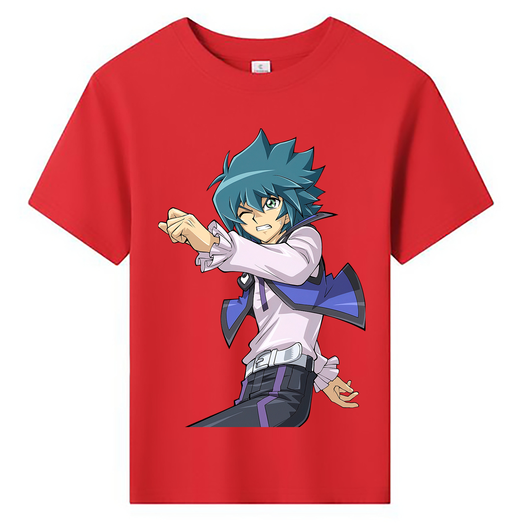 （画像用） 遊☆戯☆王 Yu-Gi-Oh! 綿100％キッズTシャツ（フロントプリント）