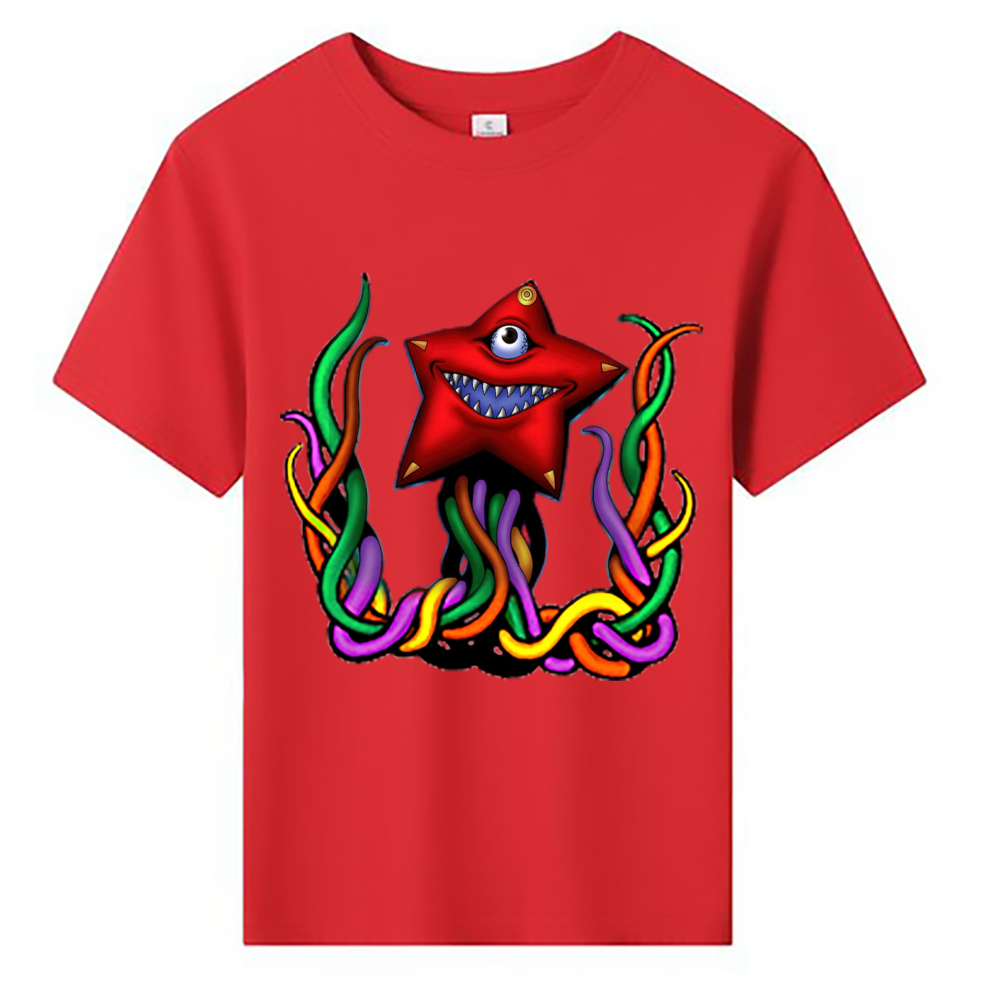 （画像用） 遊☆戯☆王 Yu-Gi-Oh! 綿100％キッズTシャツ（フロントプリント）