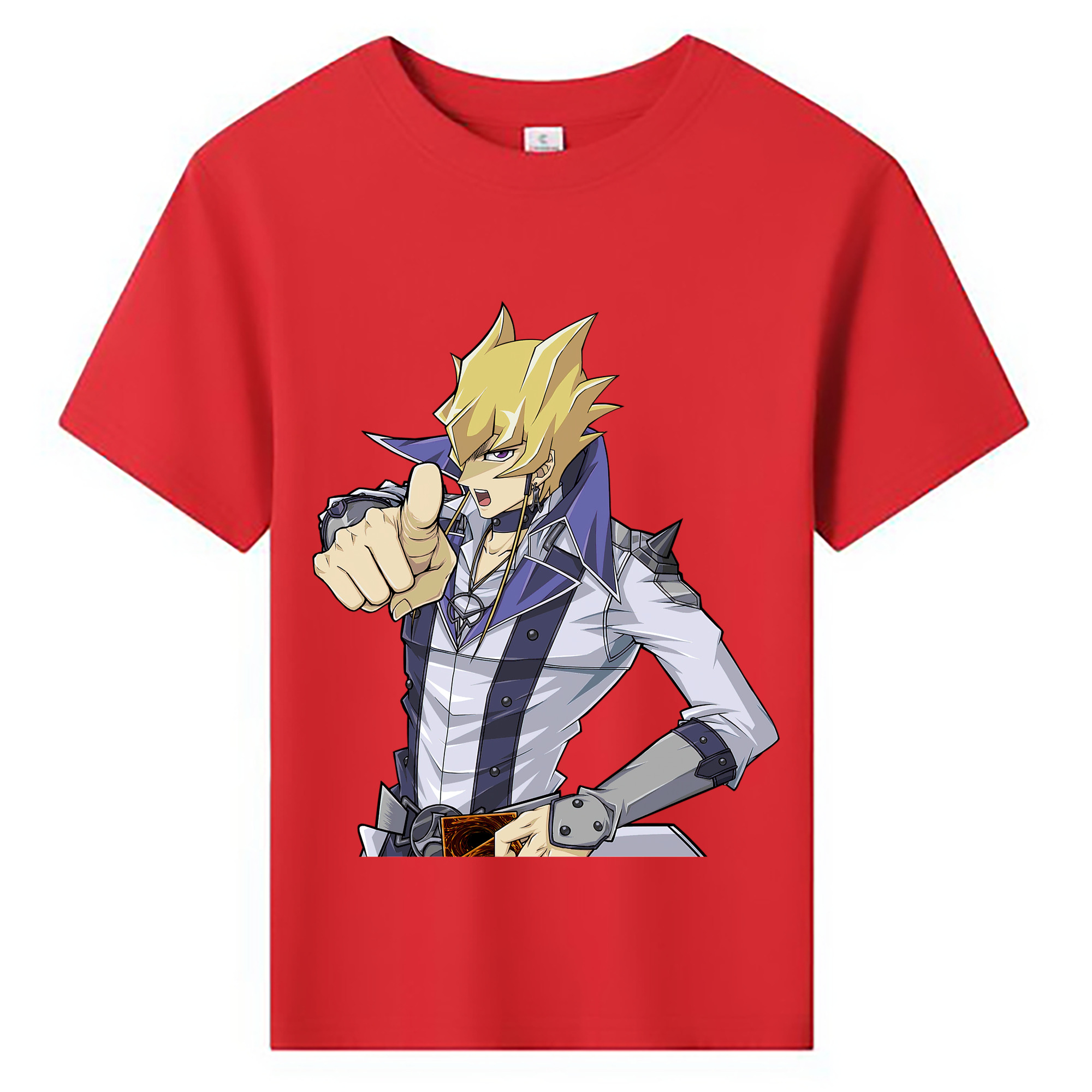 （画像用） 遊☆戯☆王 Yu-Gi-Oh! 綿100％キッズTシャツ（フロントプリント）