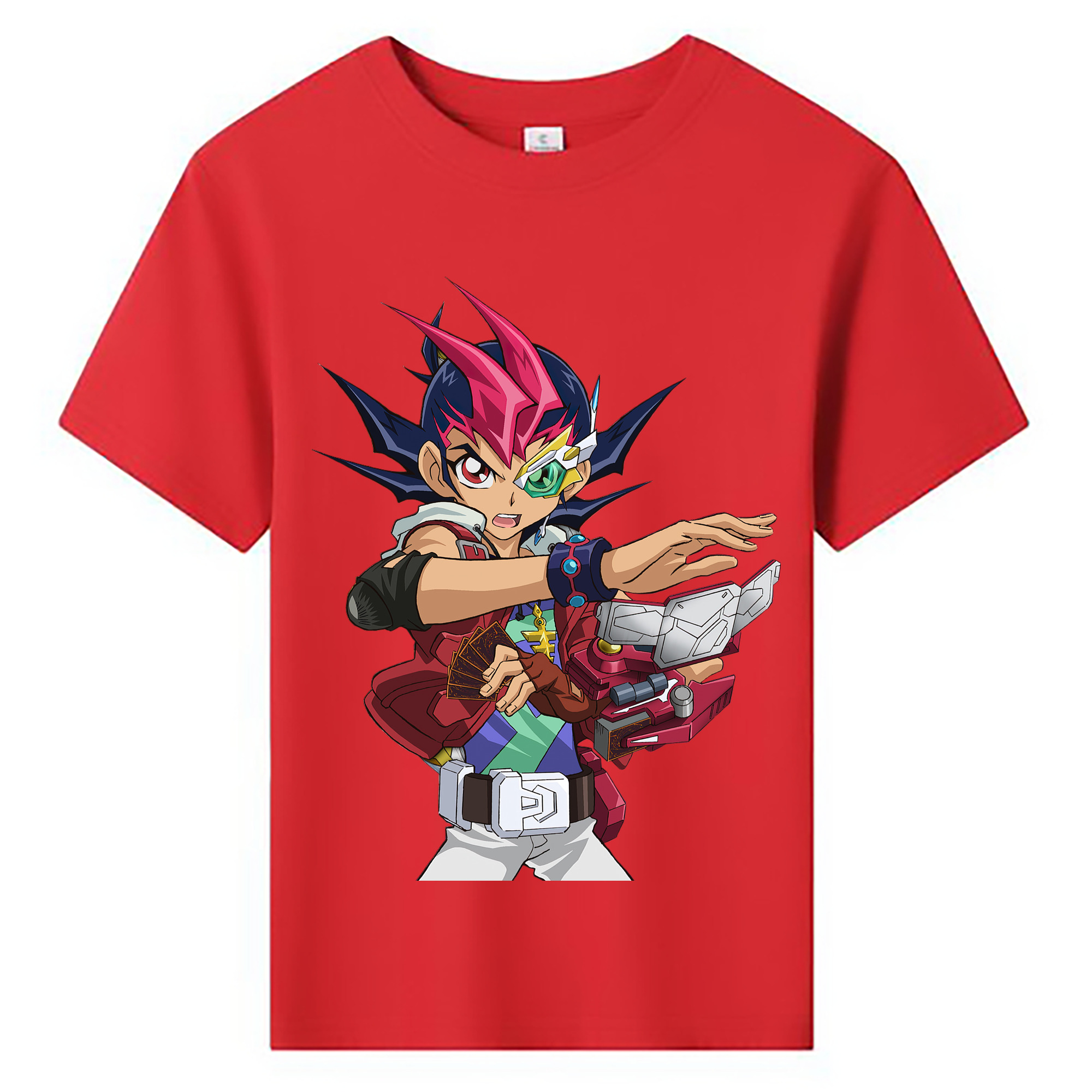 （画像用） 遊☆戯☆王 Yu-Gi-Oh! 綿100％キッズTシャツ（フロントプリント）