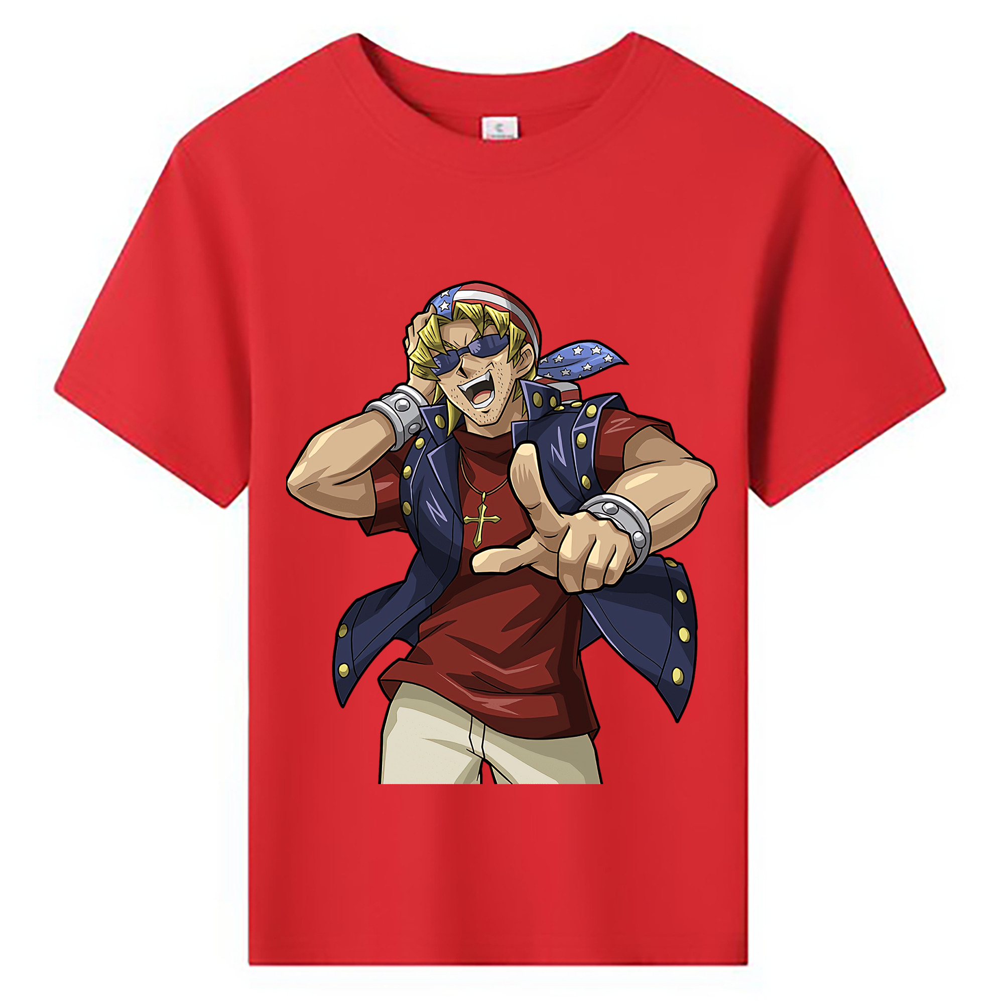 （画像用） 遊☆戯☆王 Yu-Gi-Oh! 綿100％キッズTシャツ（フロントプリント）