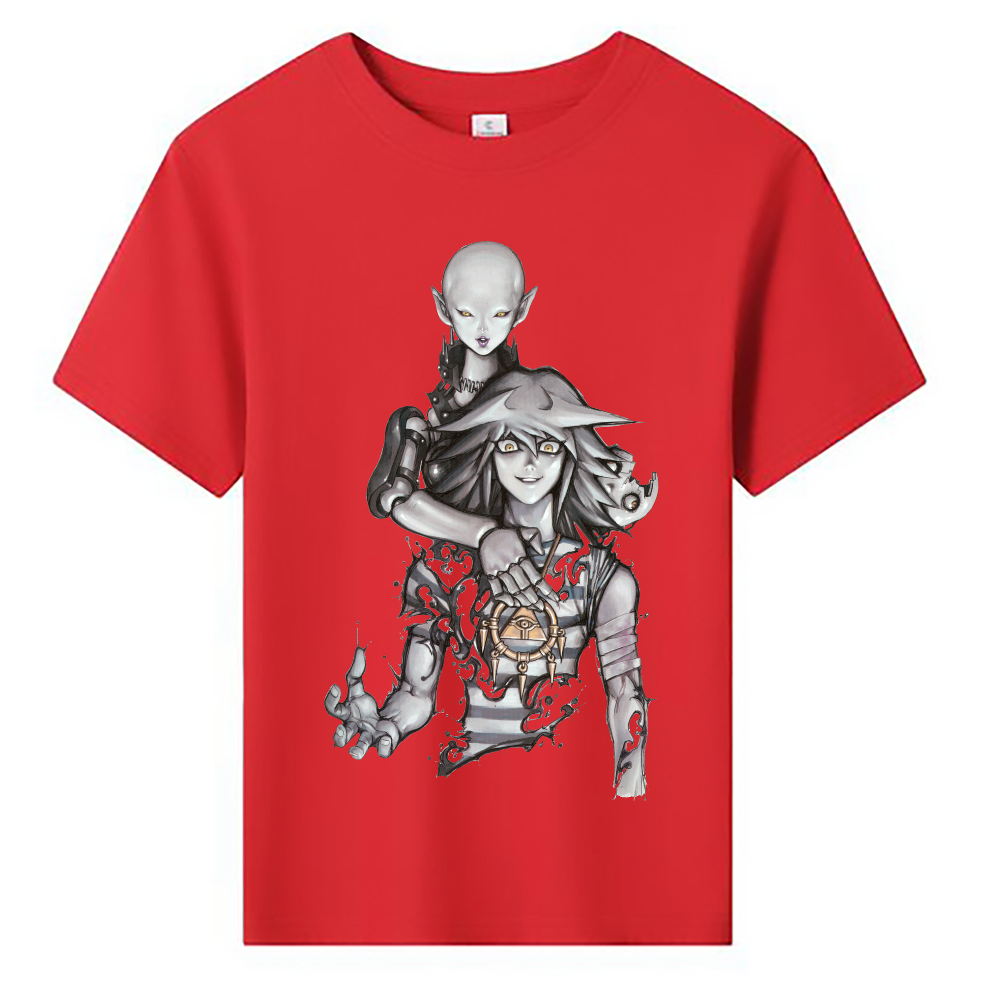 （画像用） 遊☆戯☆王 Yu-Gi-Oh! 綿100％キッズTシャツ（フロントプリント）