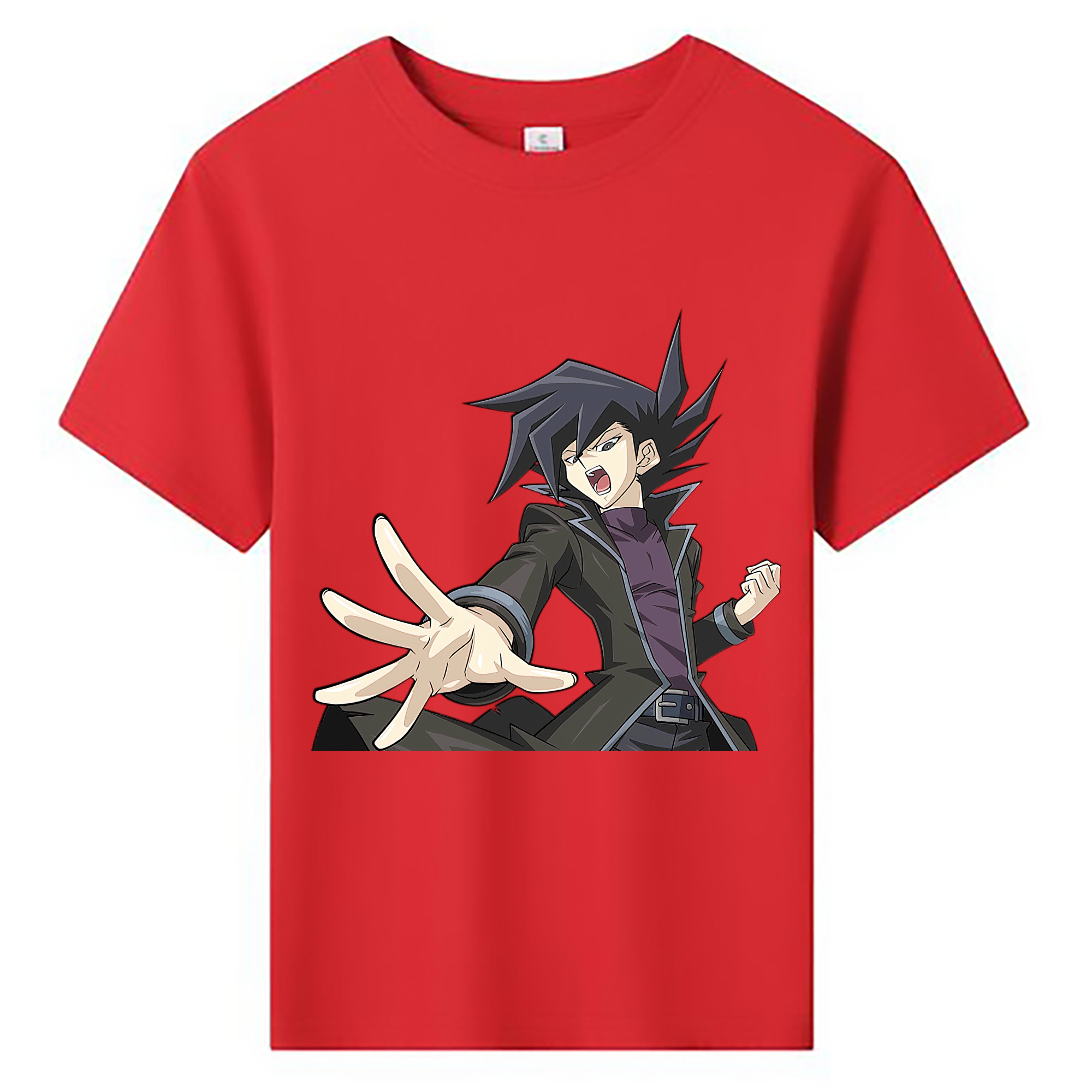 （画像用） 遊☆戯☆王 Yu-Gi-Oh! 綿100％キッズTシャツ（フロントプリント）