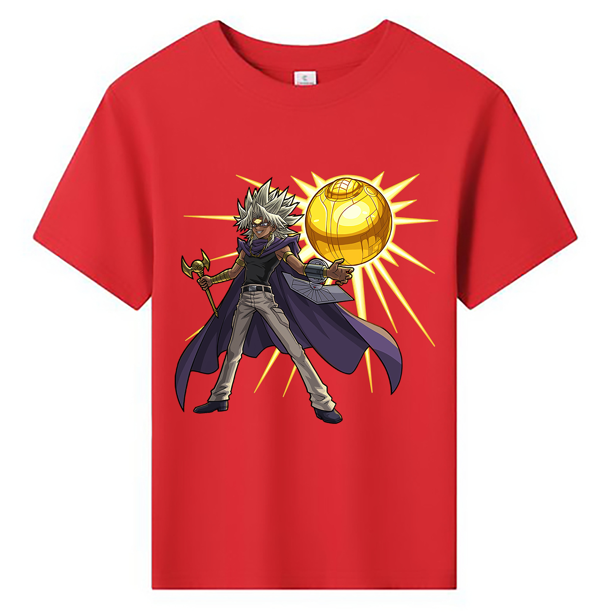 （画像用） 遊☆戯☆王 Yu-Gi-Oh! 綿100％キッズTシャツ（フロントプリント）