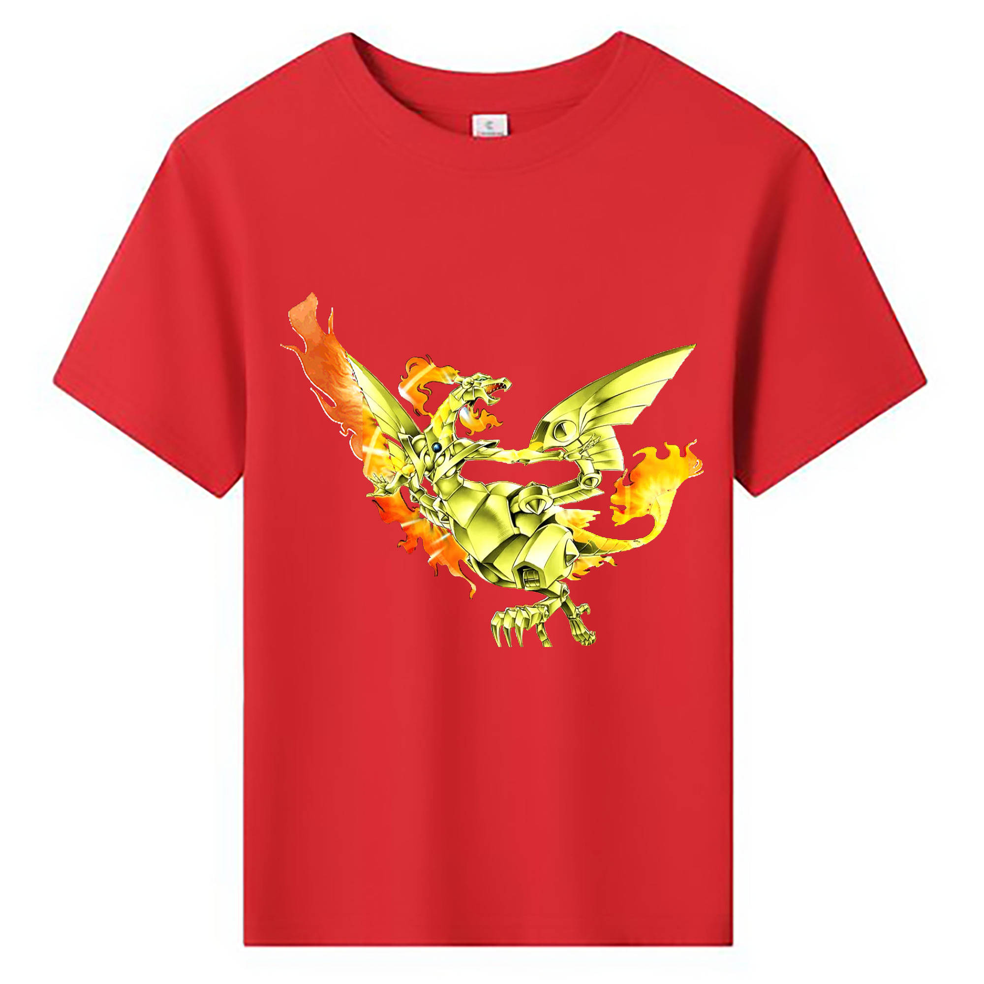 （画像用） 遊☆戯☆王 Yu-Gi-Oh! 綿100％キッズTシャツ（フロントプリント）