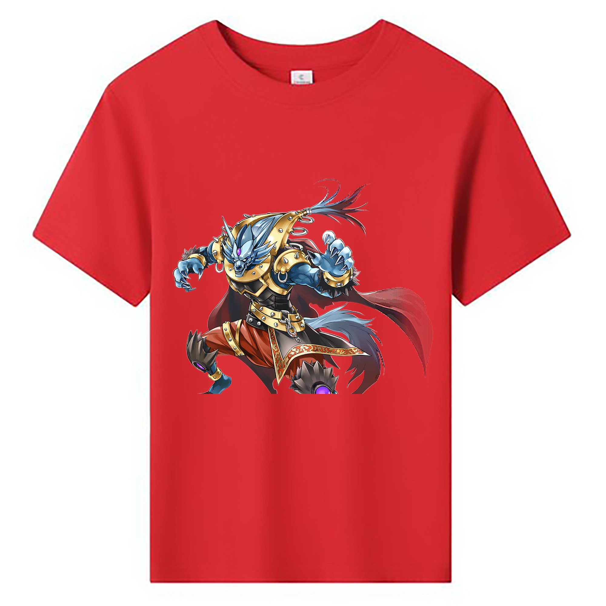 （画像用） 遊☆戯☆王 Yu-Gi-Oh! 綿100％キッズTシャツ（フロントプリント）
