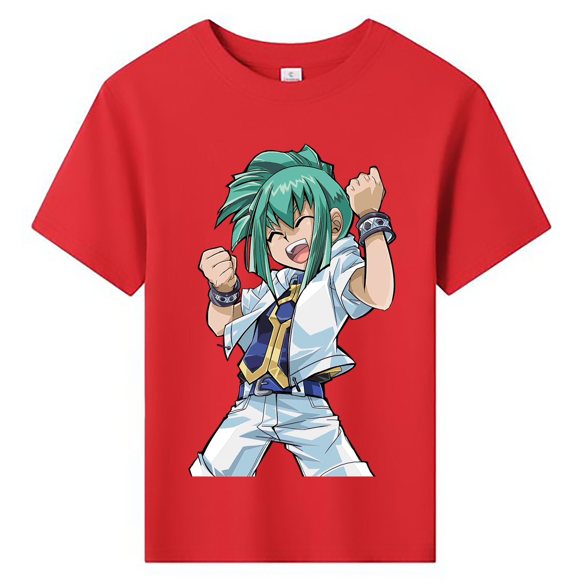 （画像用） 遊☆戯☆王 Yu-Gi-Oh! 綿100％キッズTシャツ（フロントプリント）
