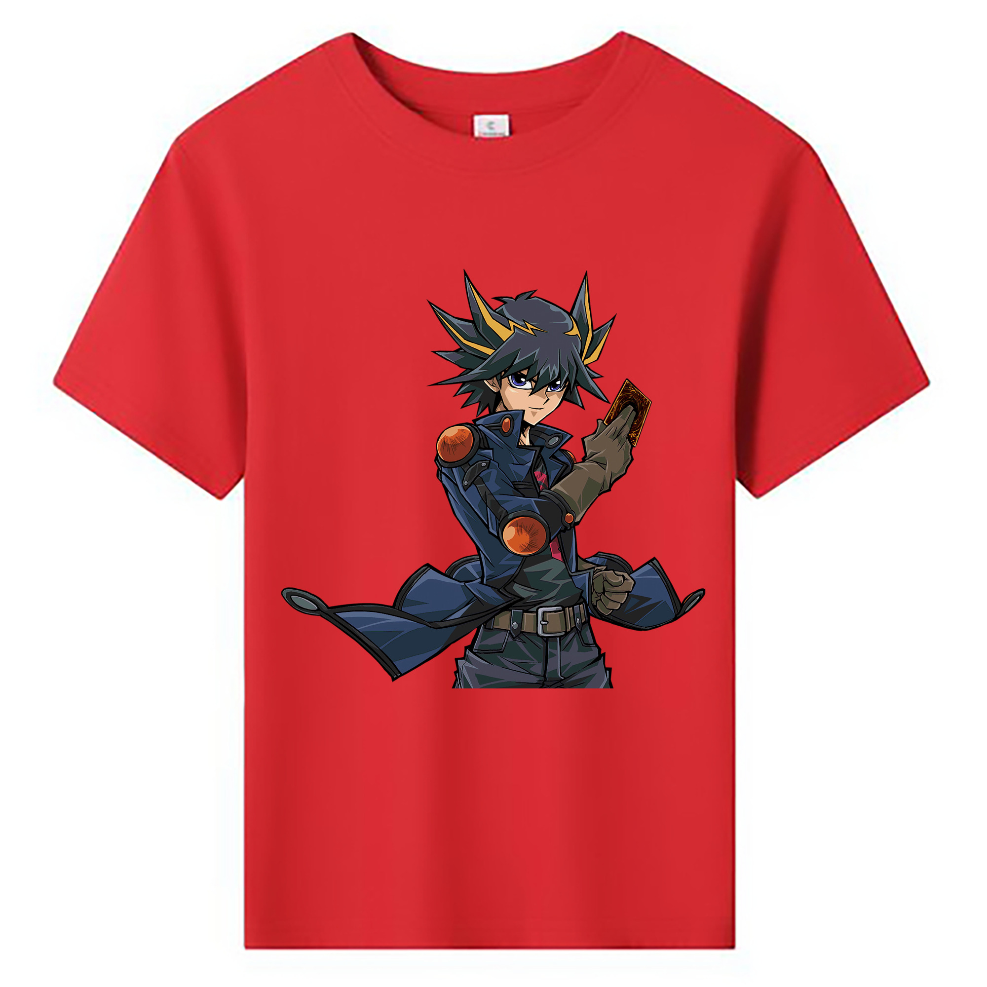 （画像用） 遊☆戯☆王 Yu-Gi-Oh! 綿100％キッズTシャツ（フロントプリント）