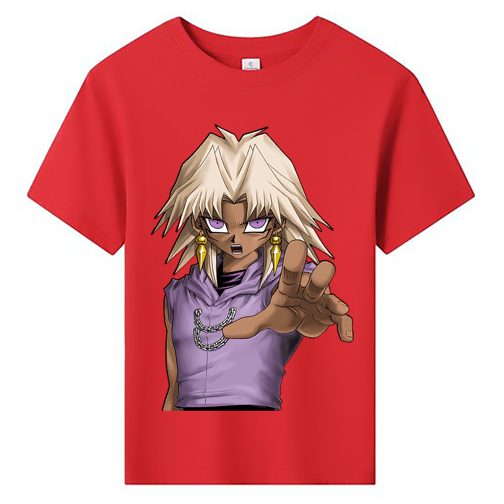 （画像用） 遊☆戯☆王 Yu-Gi-Oh! 綿100％キッズTシャツ（フロントプリント）