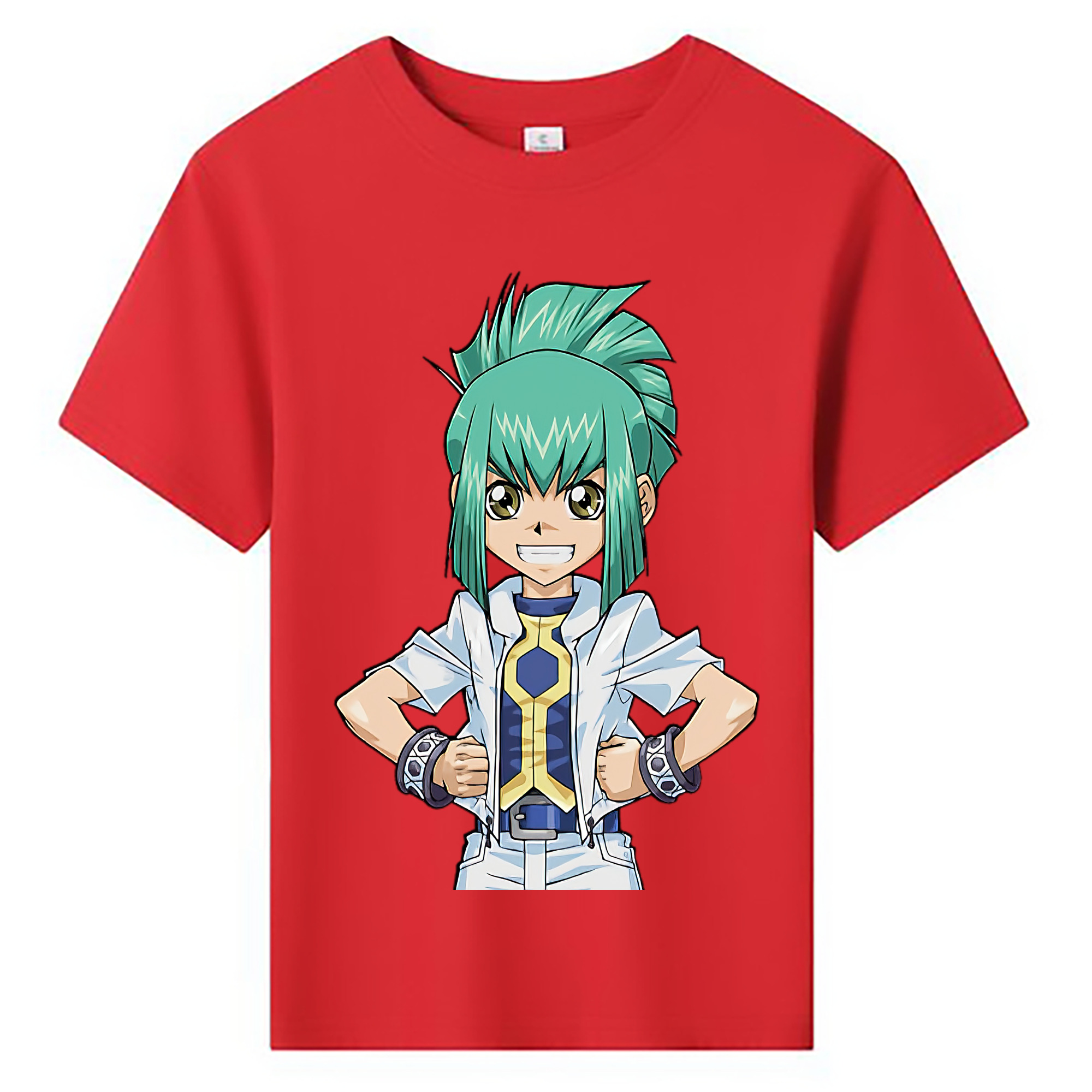 （画像用） 遊☆戯☆王 Yu-Gi-Oh! 綿100％キッズTシャツ（フロントプリント）