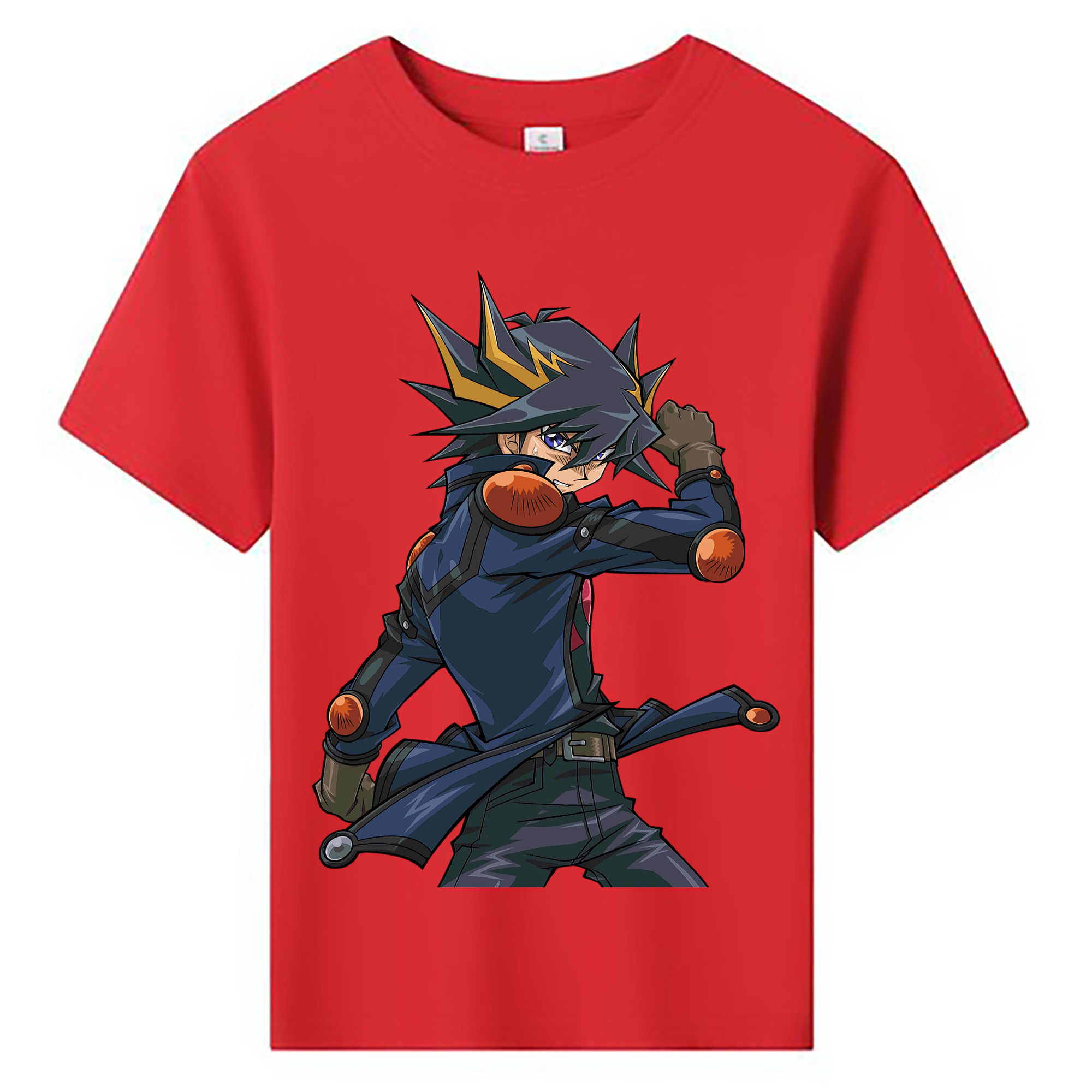 （画像用） 遊☆戯☆王 Yu-Gi-Oh! 綿100％キッズTシャツ（フロントプリント）