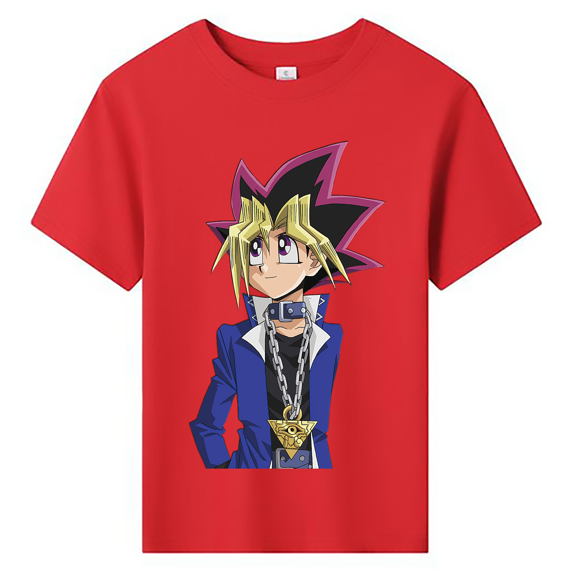 （画像用） 遊☆戯☆王 Yu-Gi-Oh! 綿100％キッズTシャツ（フロントプリント）