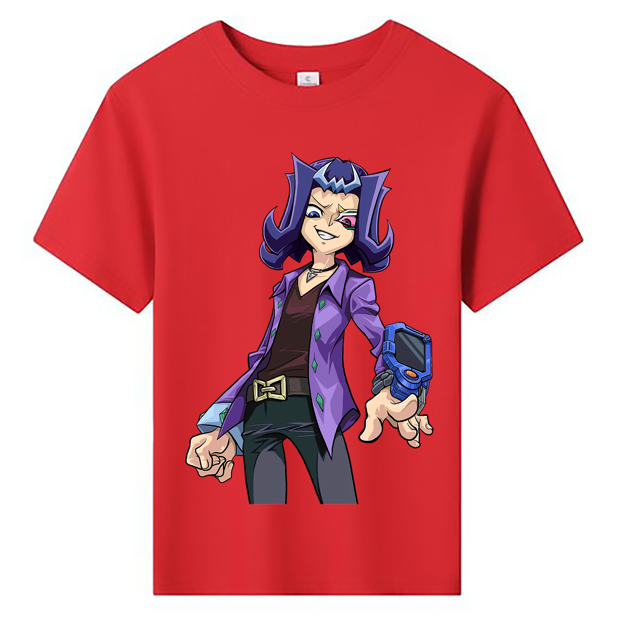 （画像用） 遊☆戯☆王 Yu-Gi-Oh! 綿100％キッズTシャツ（フロントプリント）