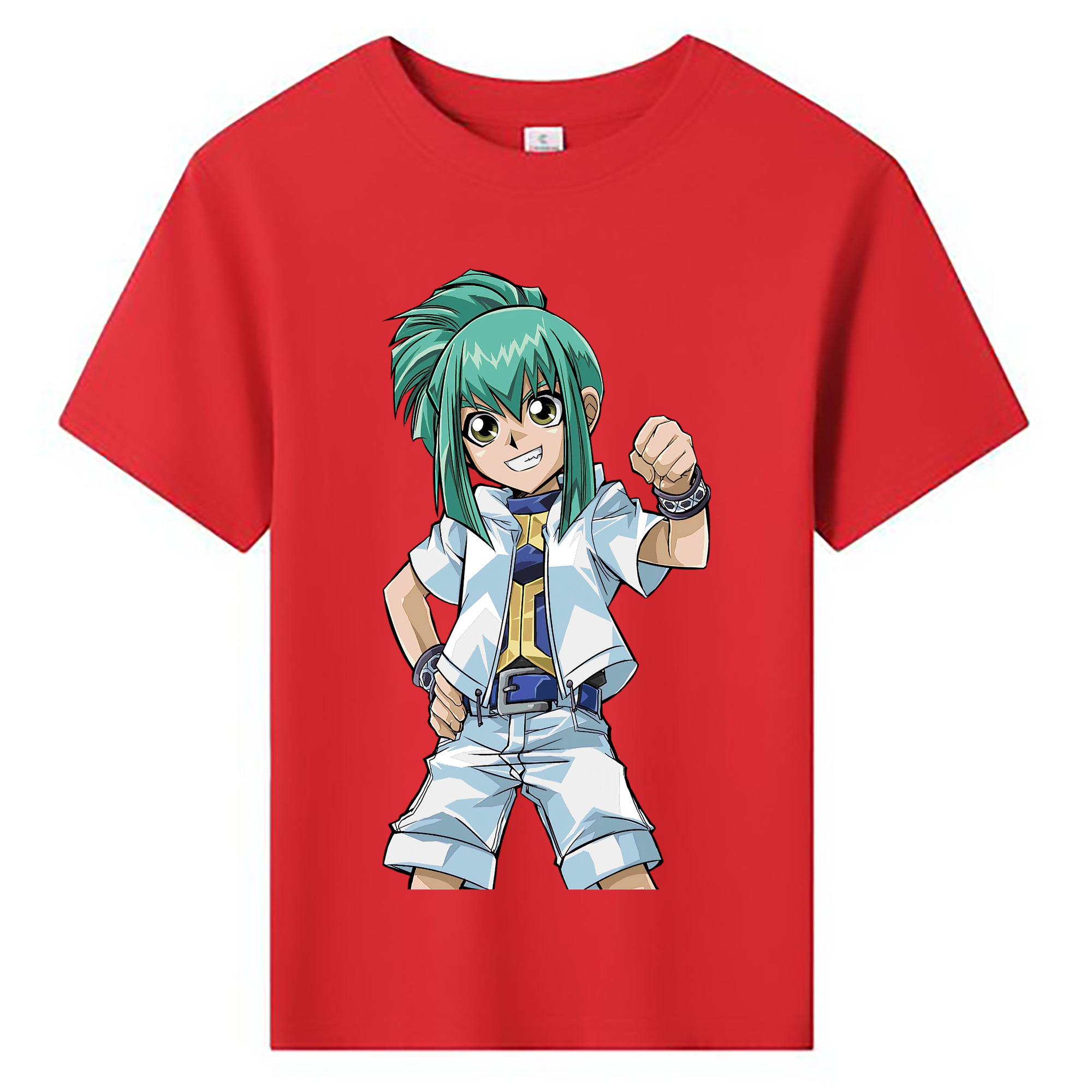 （画像用） 遊☆戯☆王 Yu-Gi-Oh! 綿100％キッズTシャツ（フロントプリント）