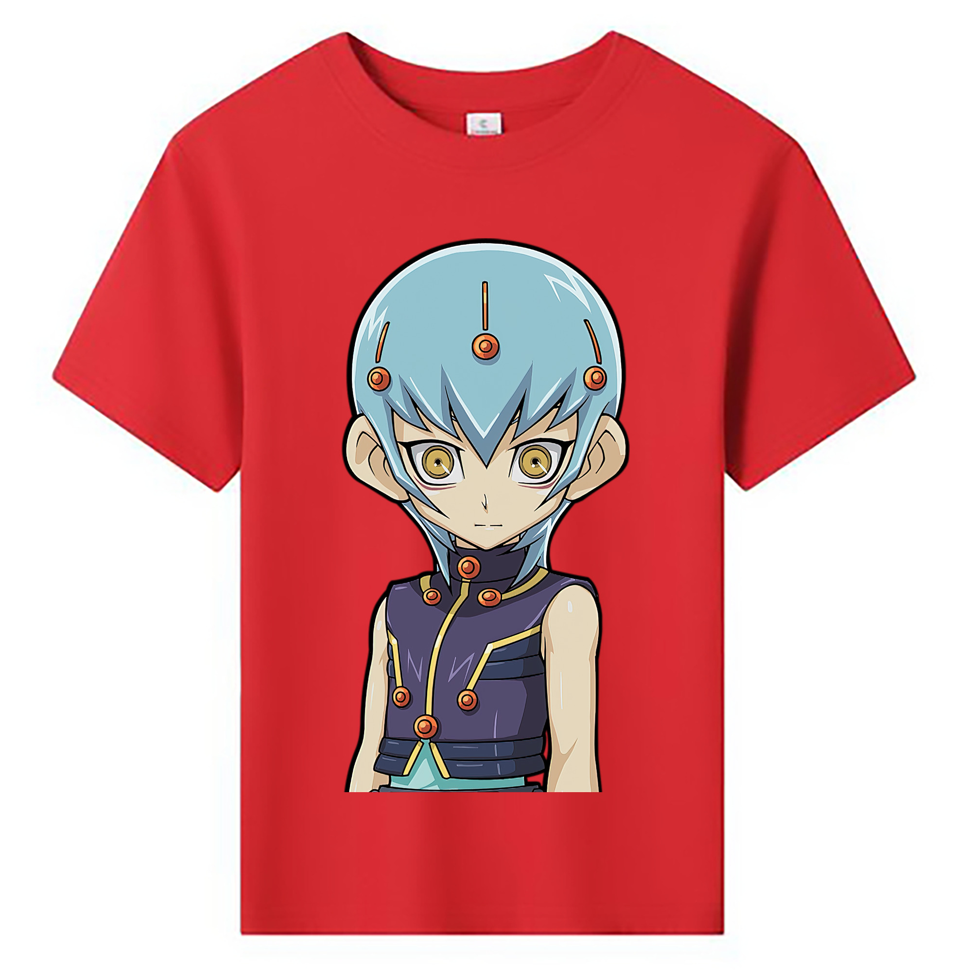 （画像用） 遊☆戯☆王 Yu-Gi-Oh! 綿100％キッズTシャツ（フロントプリント）