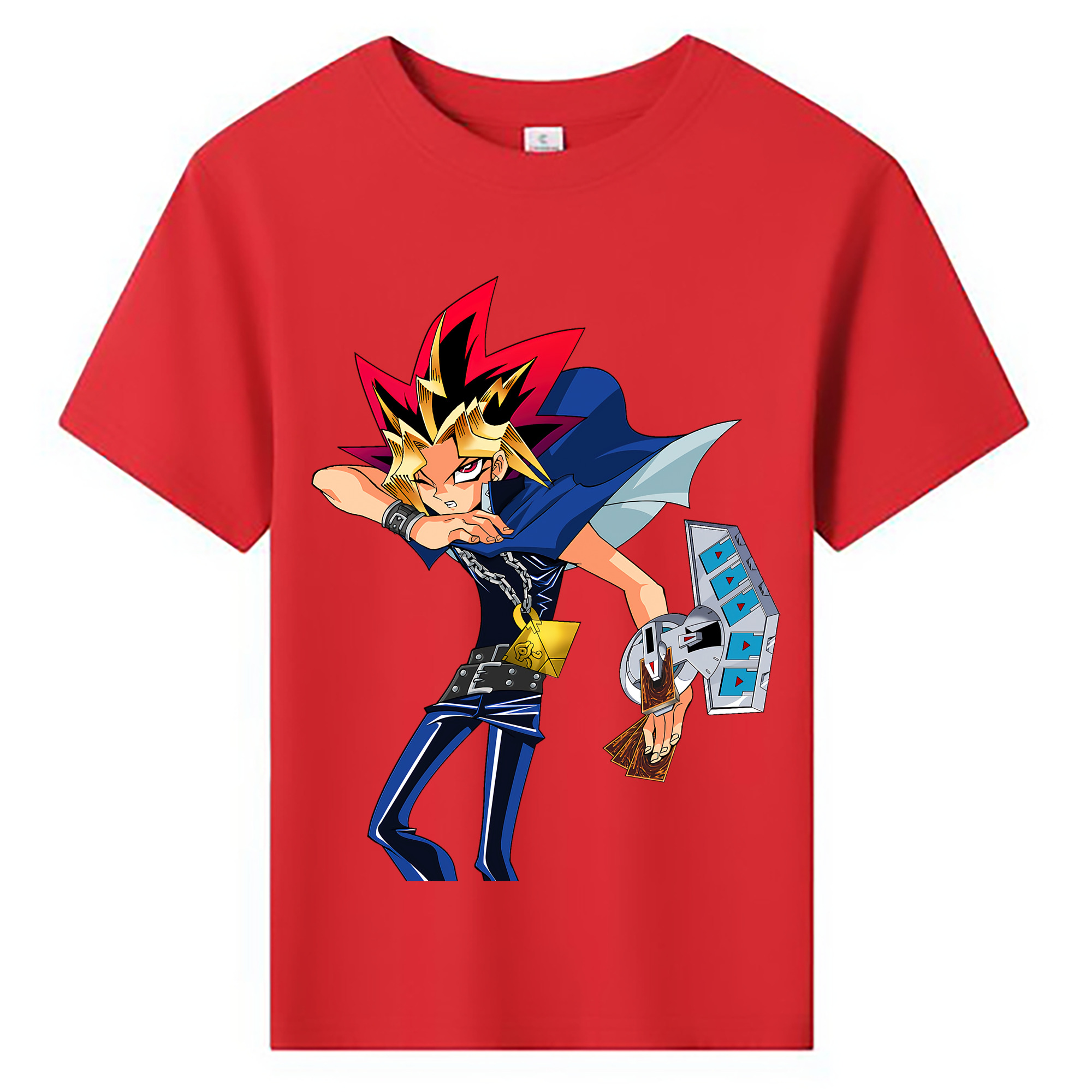 （画像用） 遊☆戯☆王 Yu-Gi-Oh! 綿100％キッズTシャツ（フロントプリント）