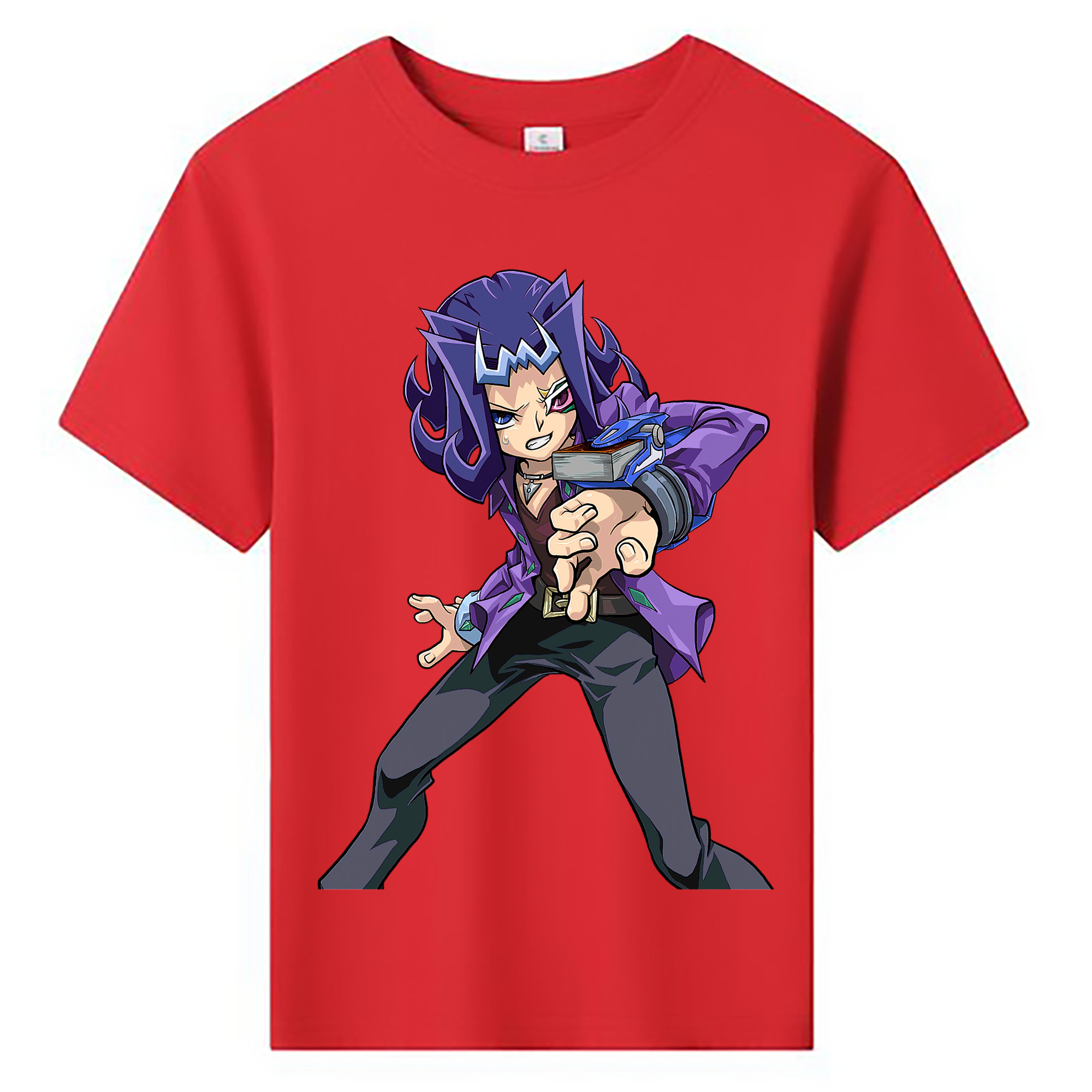 （画像用） 遊☆戯☆王 Yu-Gi-Oh! 綿100％キッズTシャツ（フロントプリント）