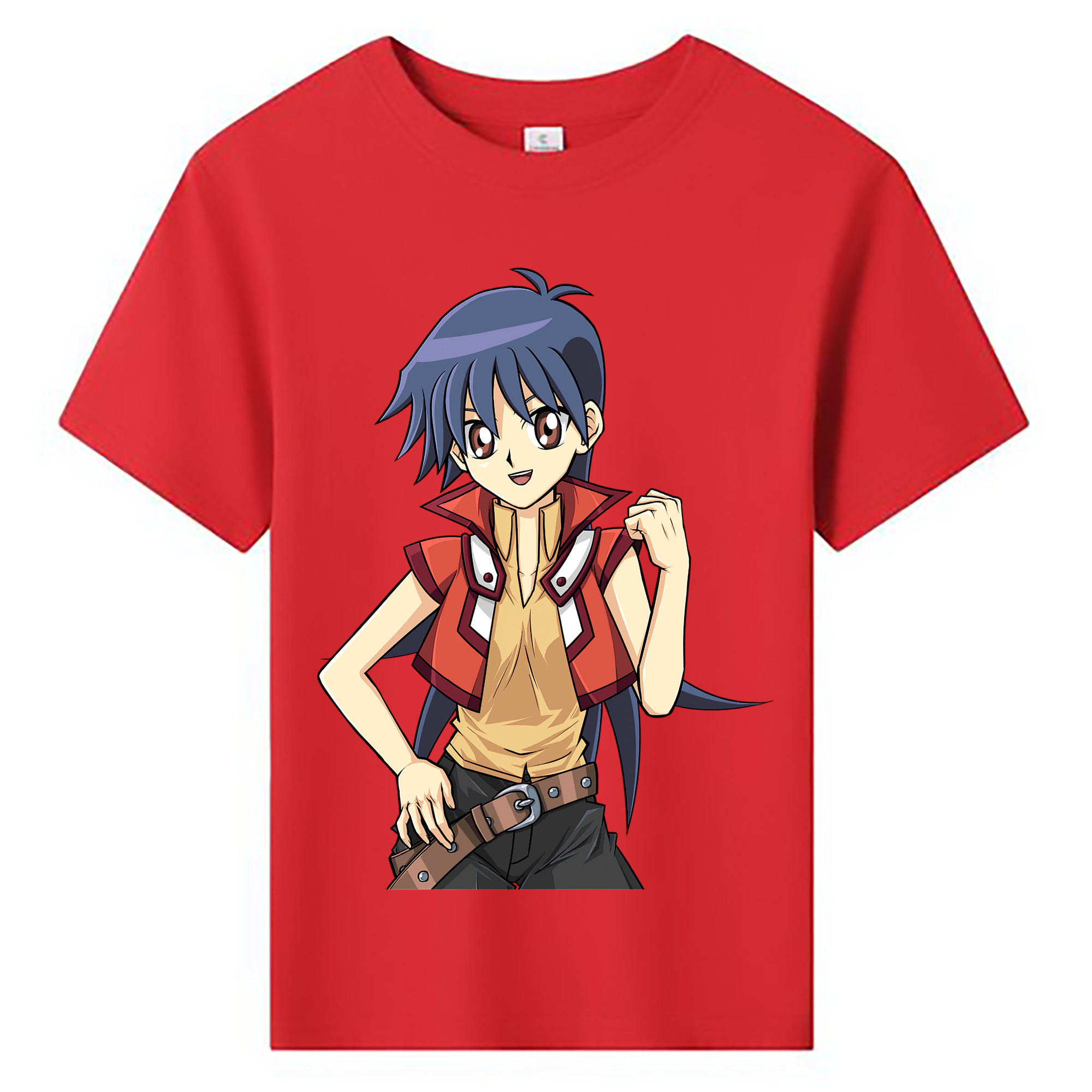 （画像用） 遊☆戯☆王 Yu-Gi-Oh! 綿100％キッズTシャツ（フロントプリント）