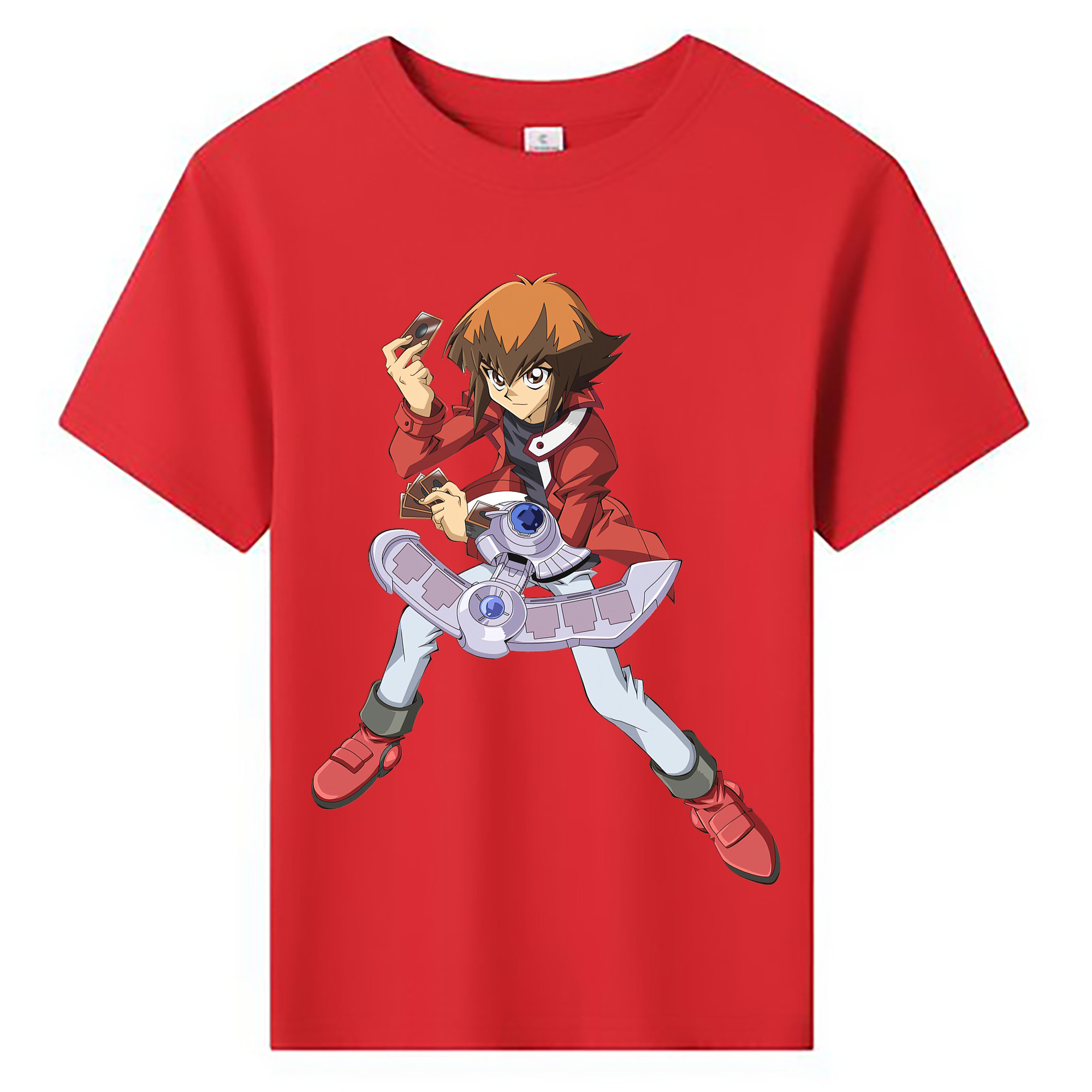 （画像用） 遊☆戯☆王 Yu-Gi-Oh! 綿100％キッズTシャツ（フロントプリント）