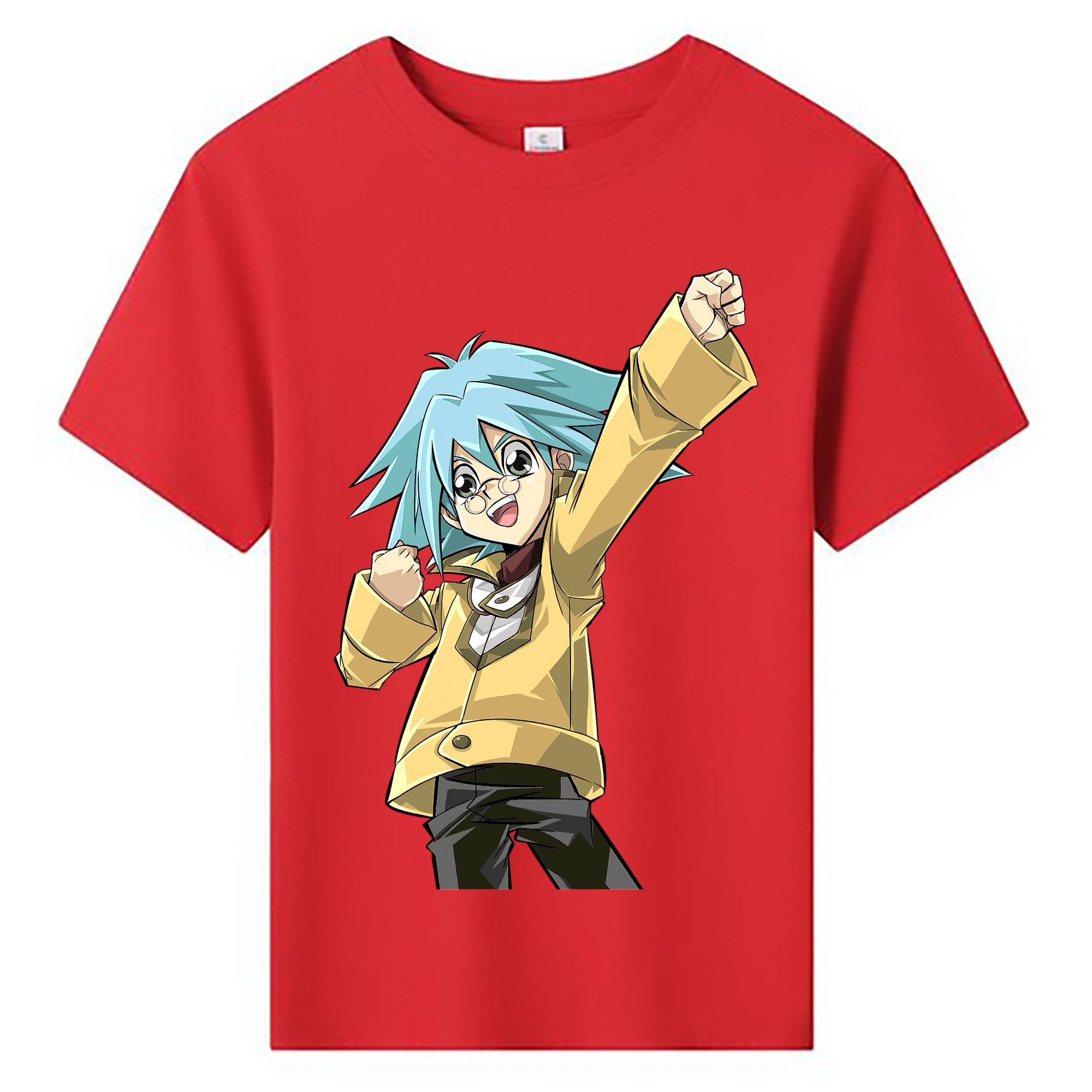 （画像用） 遊☆戯☆王 Yu-Gi-Oh! 綿100％キッズTシャツ（フロントプリント）